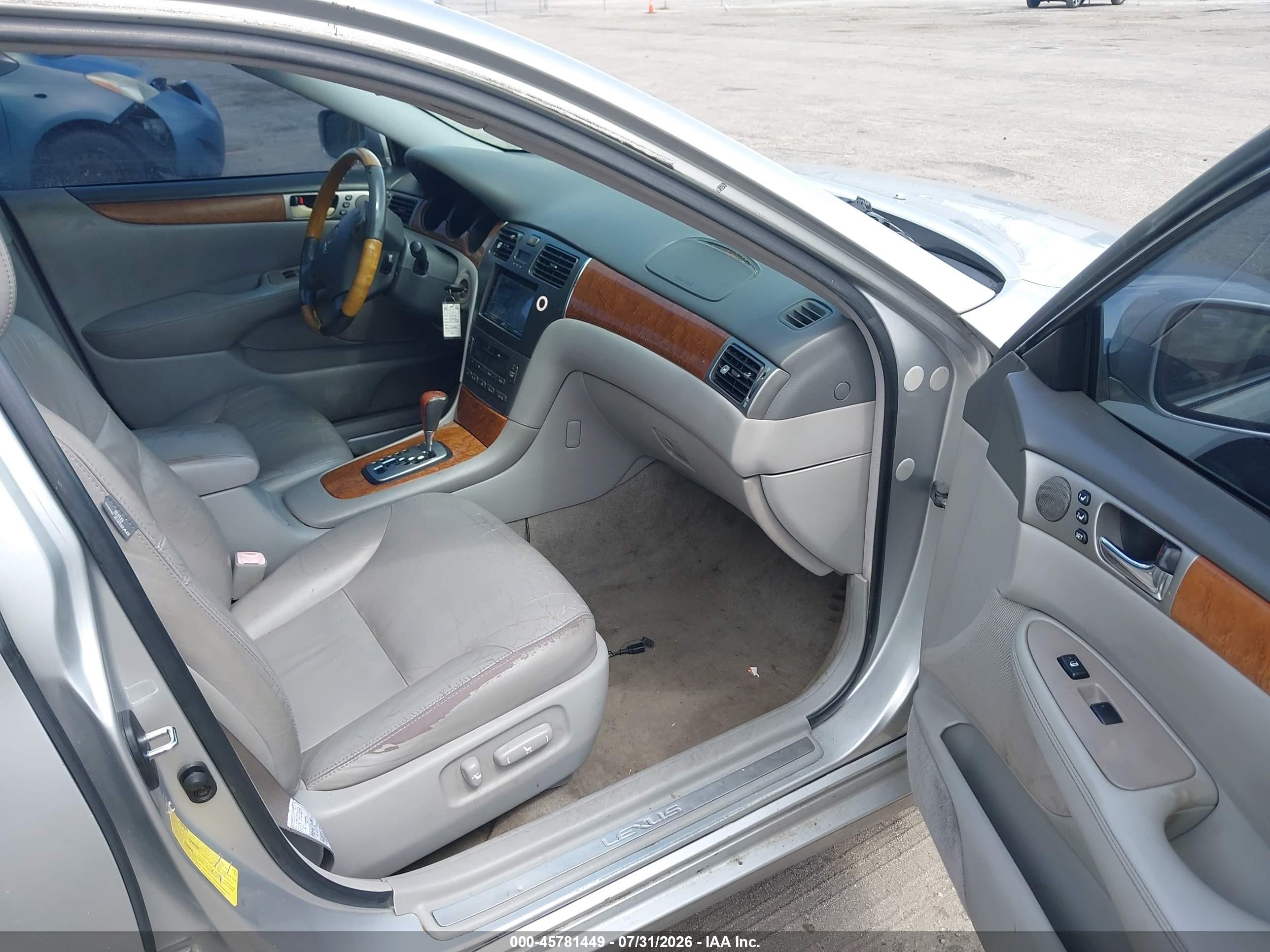 2006 Lexus Es 330   Silver vin: JTHBA30G265154028