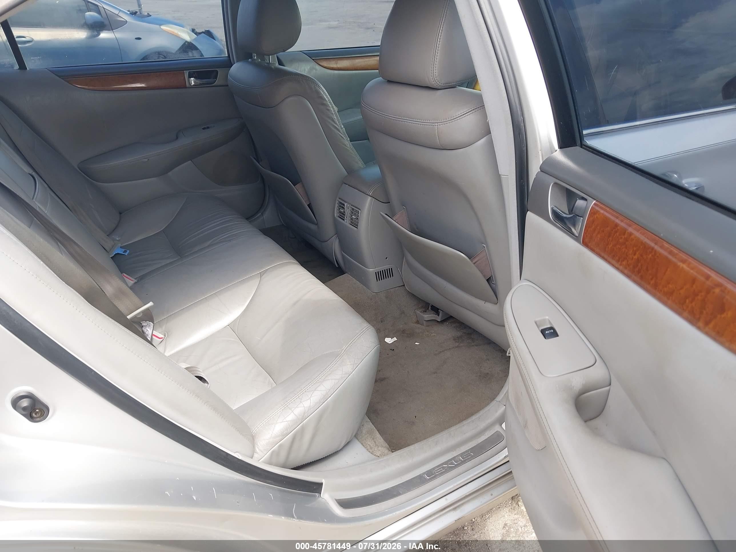 2006 Lexus Es 330   Silver vin: JTHBA30G265154028