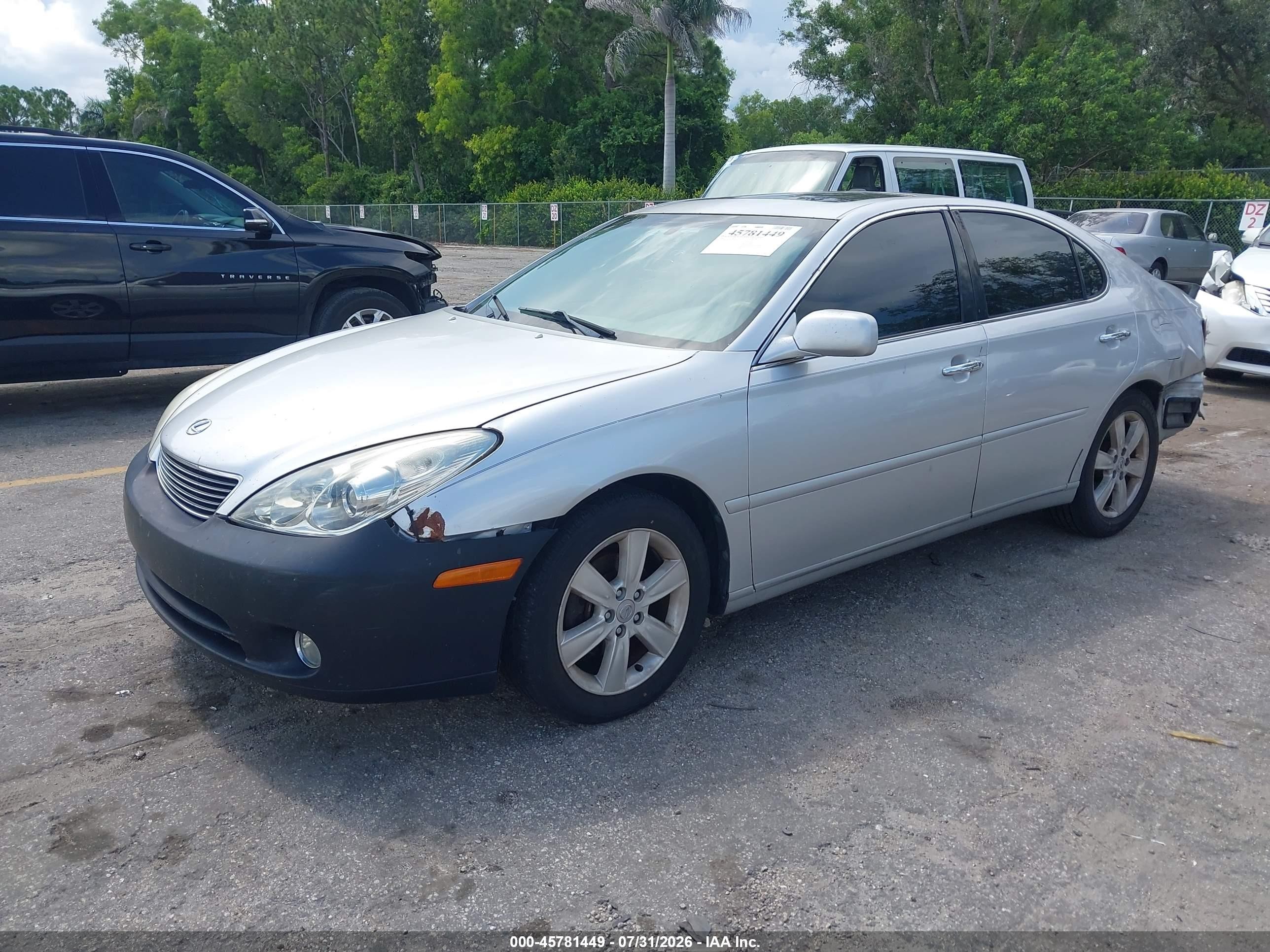 2006 Lexus Es 330   Silver vin: JTHBA30G265154028