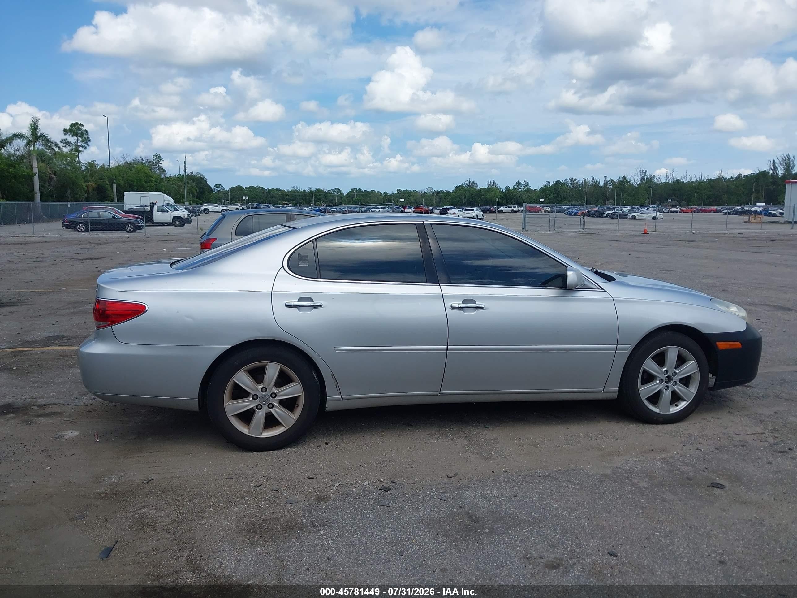 2006 Lexus Es 330   Silver vin: JTHBA30G265154028