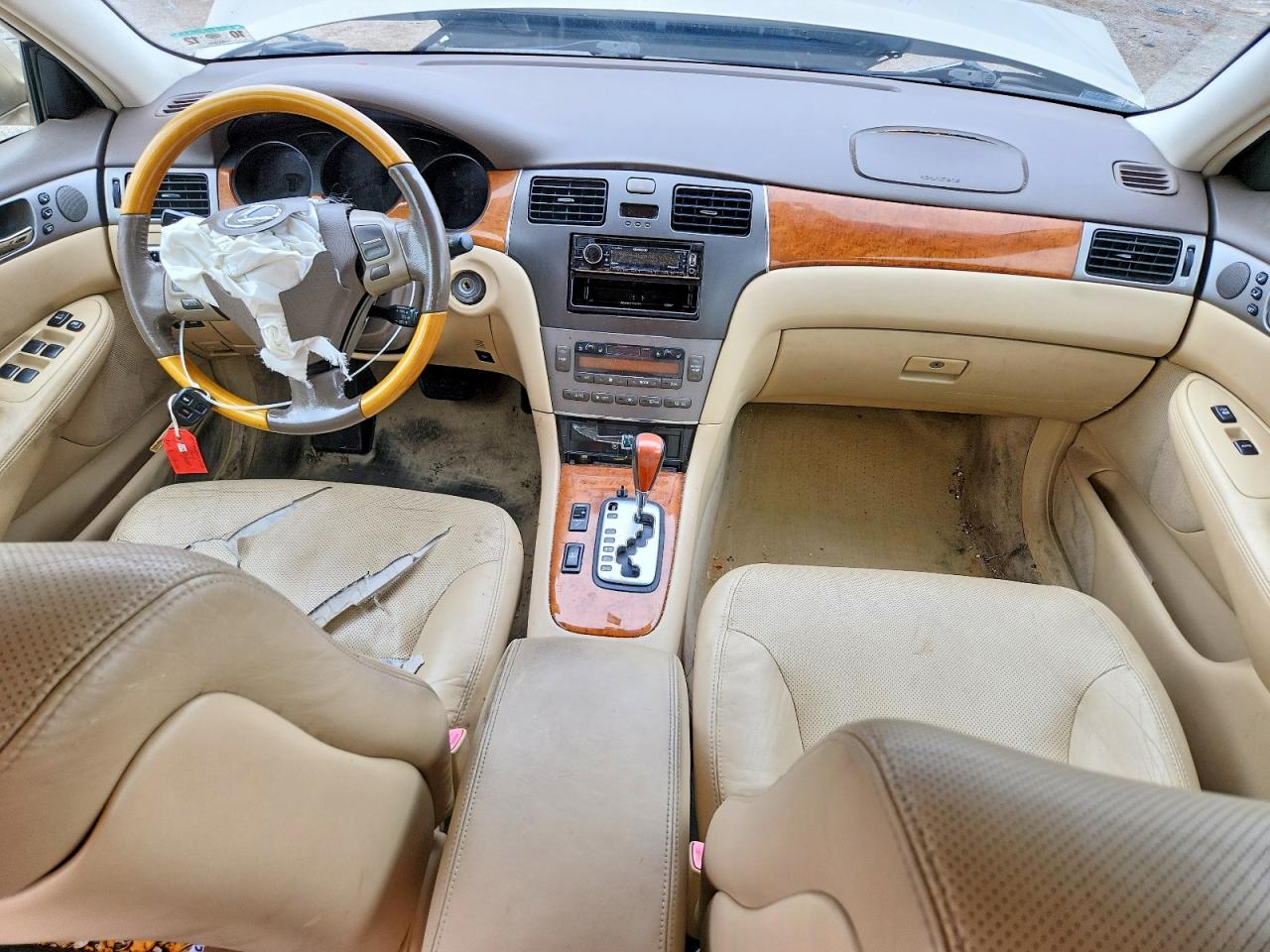 2006 Lexus Es 330 White vin: JTHBA30G265161660