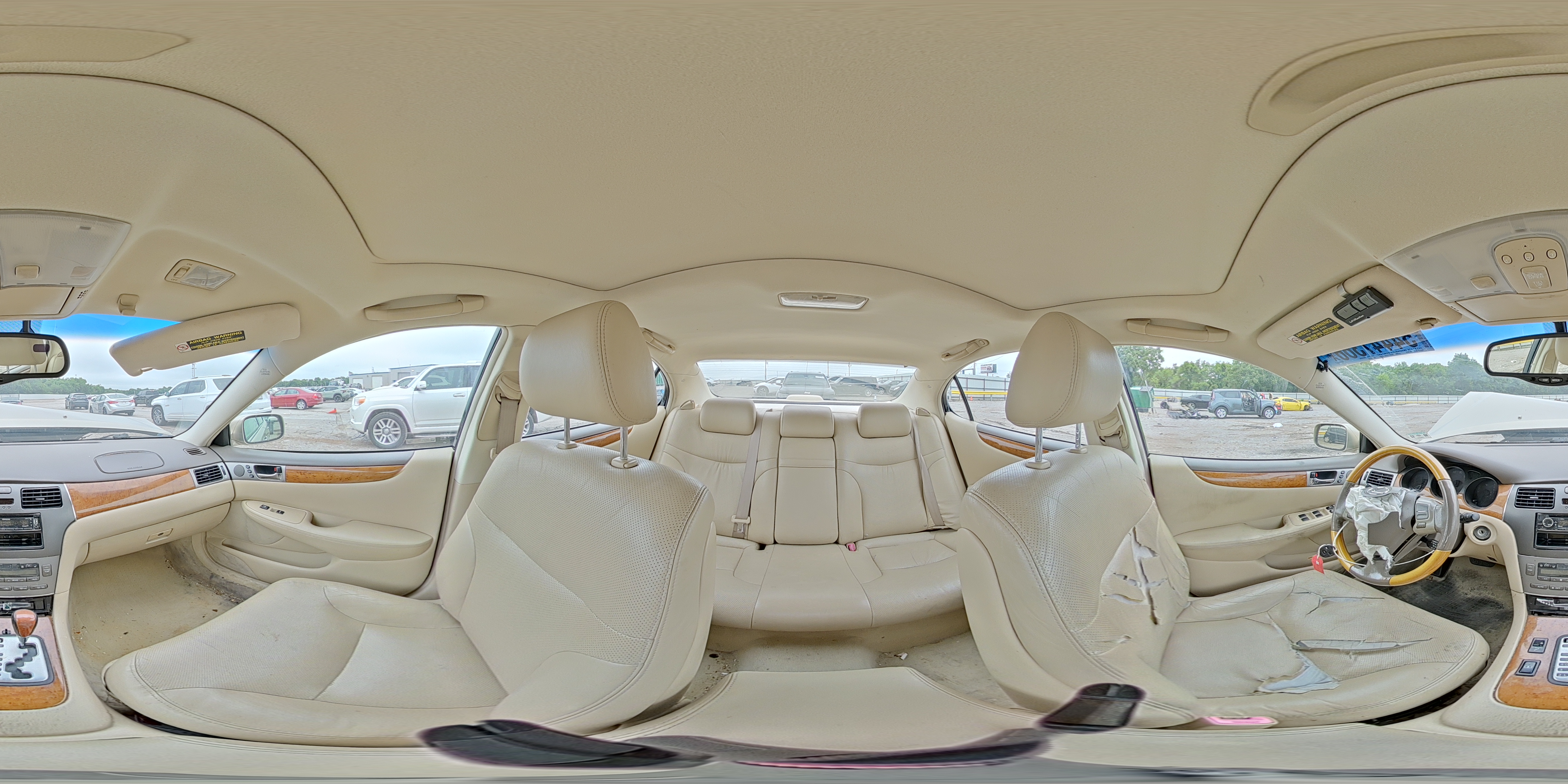 2006 Lexus Es 330 White vin: JTHBA30G265161660