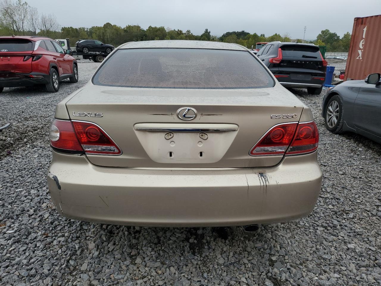 2006 Lexus Es 330 Tan vin: JTHBA30G265163327
