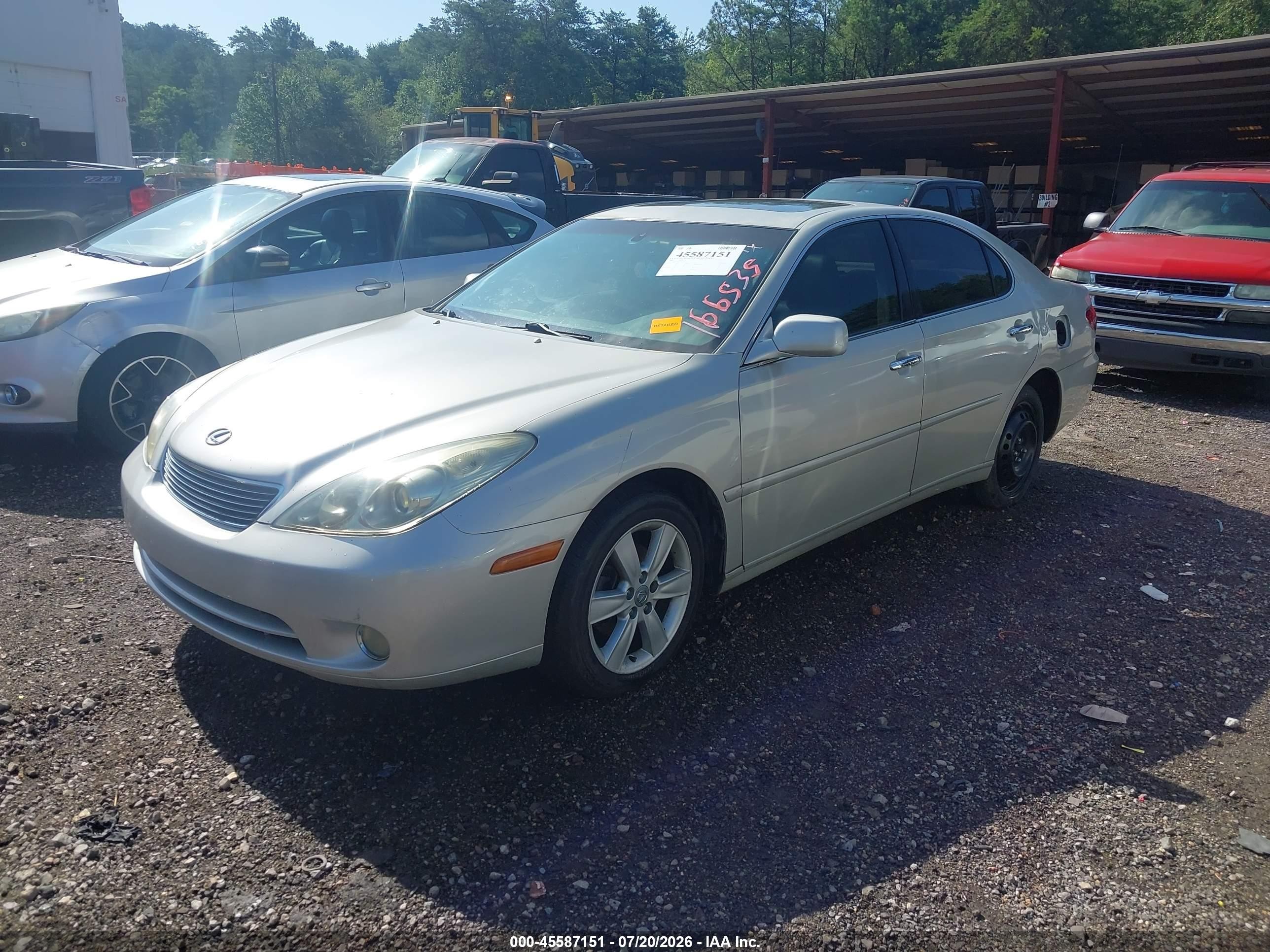 2006 Lexus Es 330   Gray vin: JTHBA30G265166535