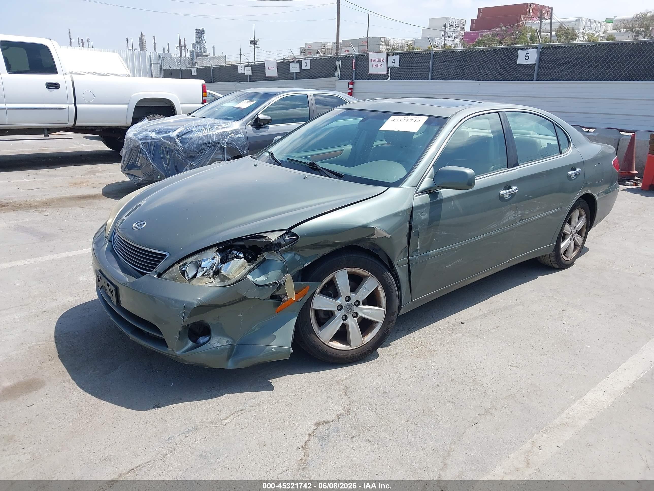 2006 Lexus Es 330   Green vin: JTHBA30G265167183