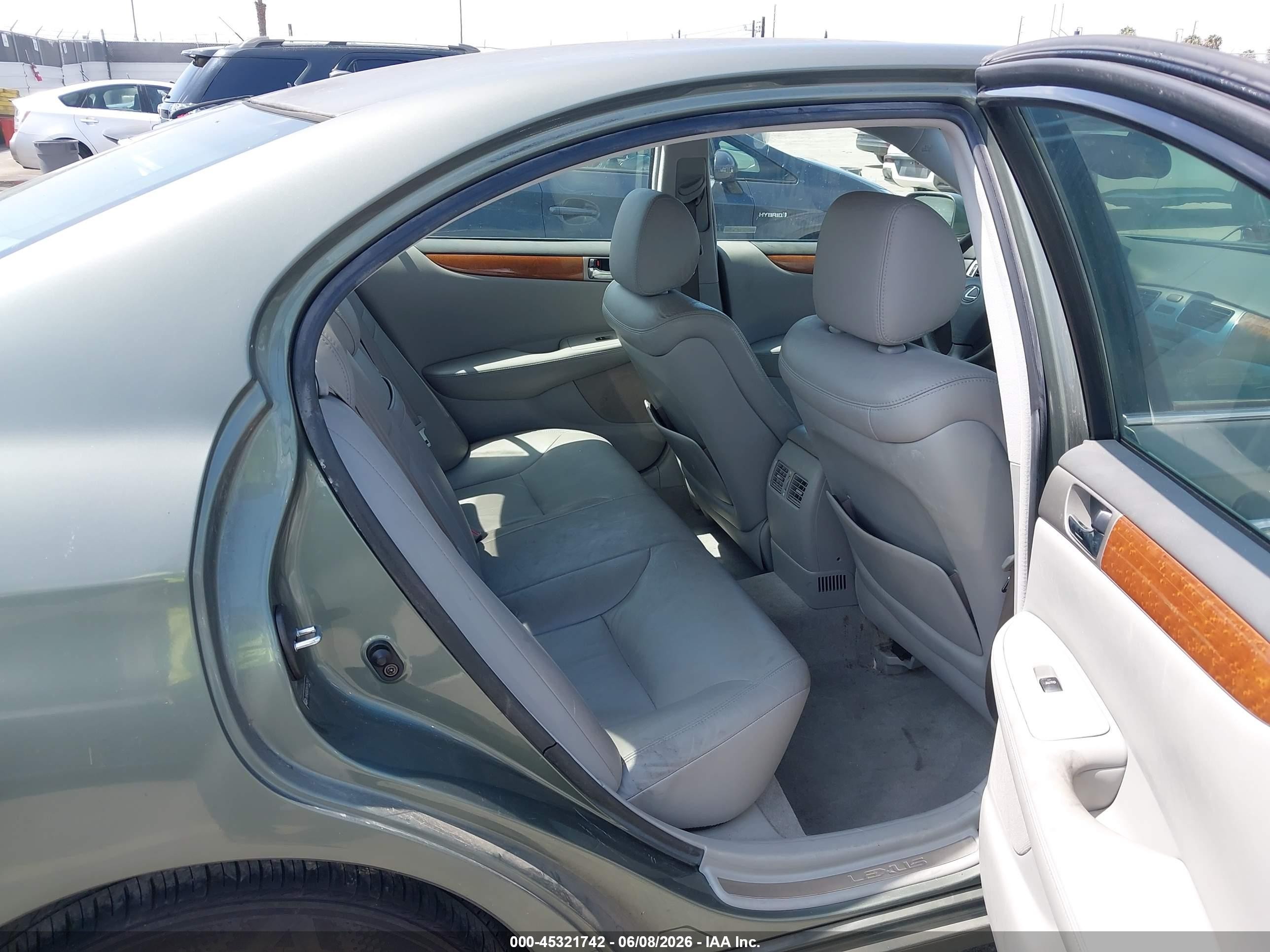 2006 Lexus Es 330   Green vin: JTHBA30G265167183