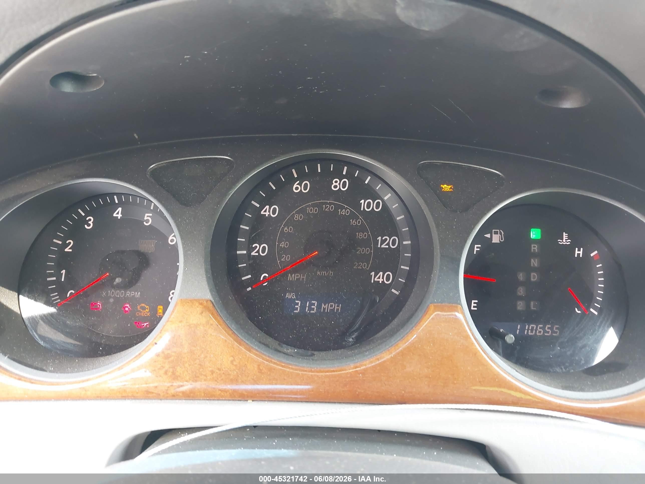 2006 Lexus Es 330   Green vin: JTHBA30G265167183