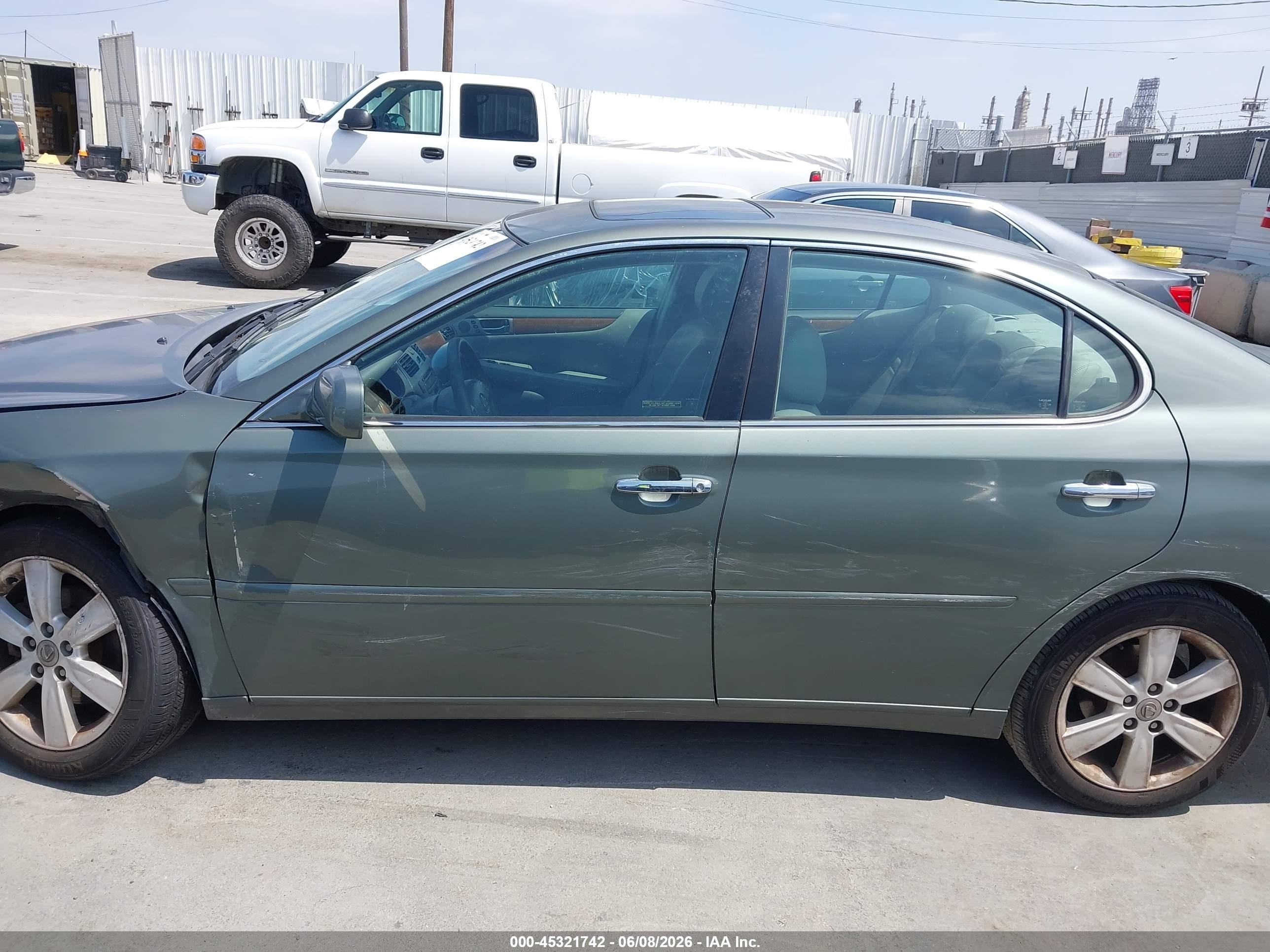 2006 Lexus Es 330   Green vin: JTHBA30G265167183