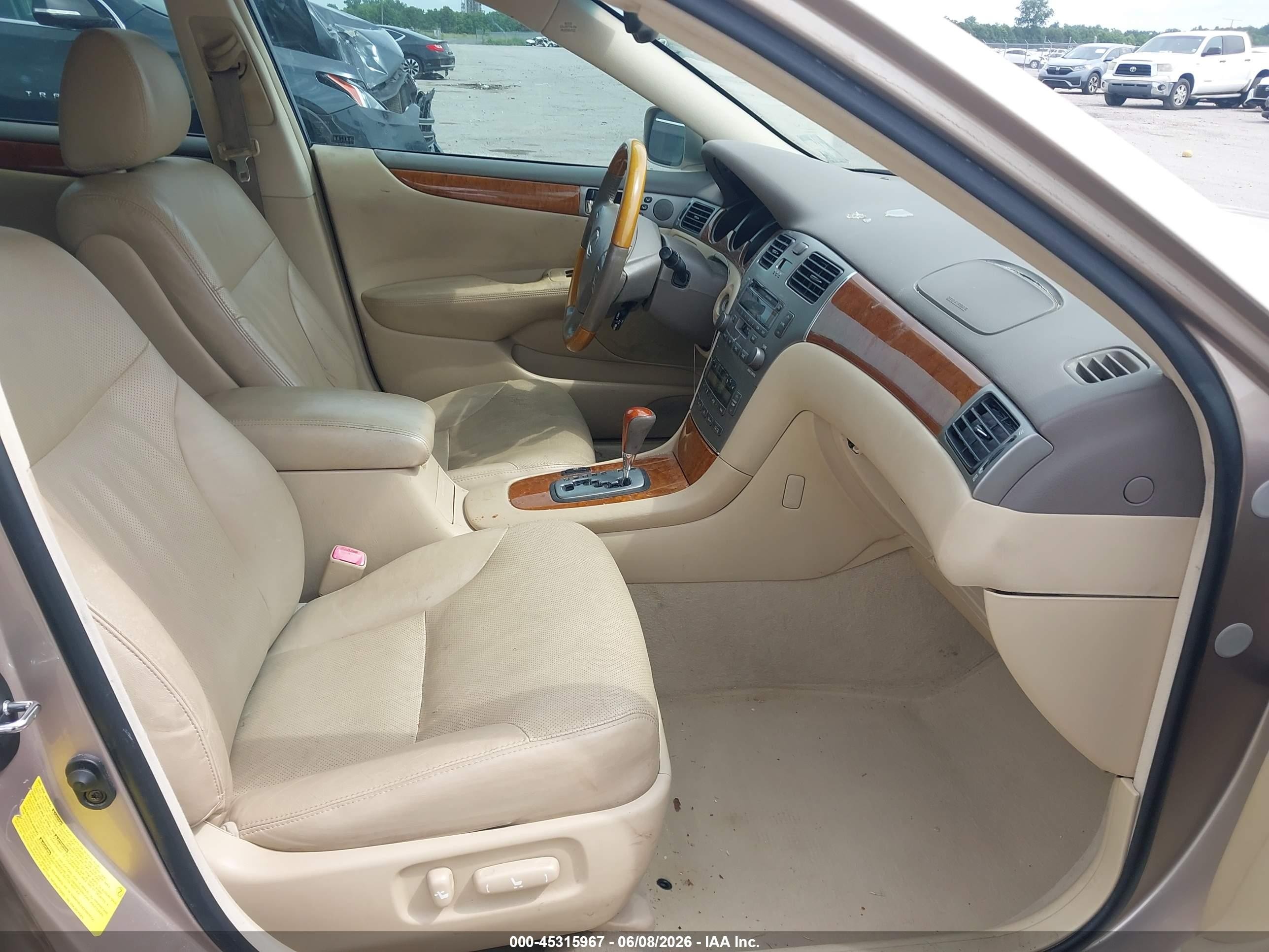 2006 Lexus Es 330   Tan vin: JTHBA30G265169046