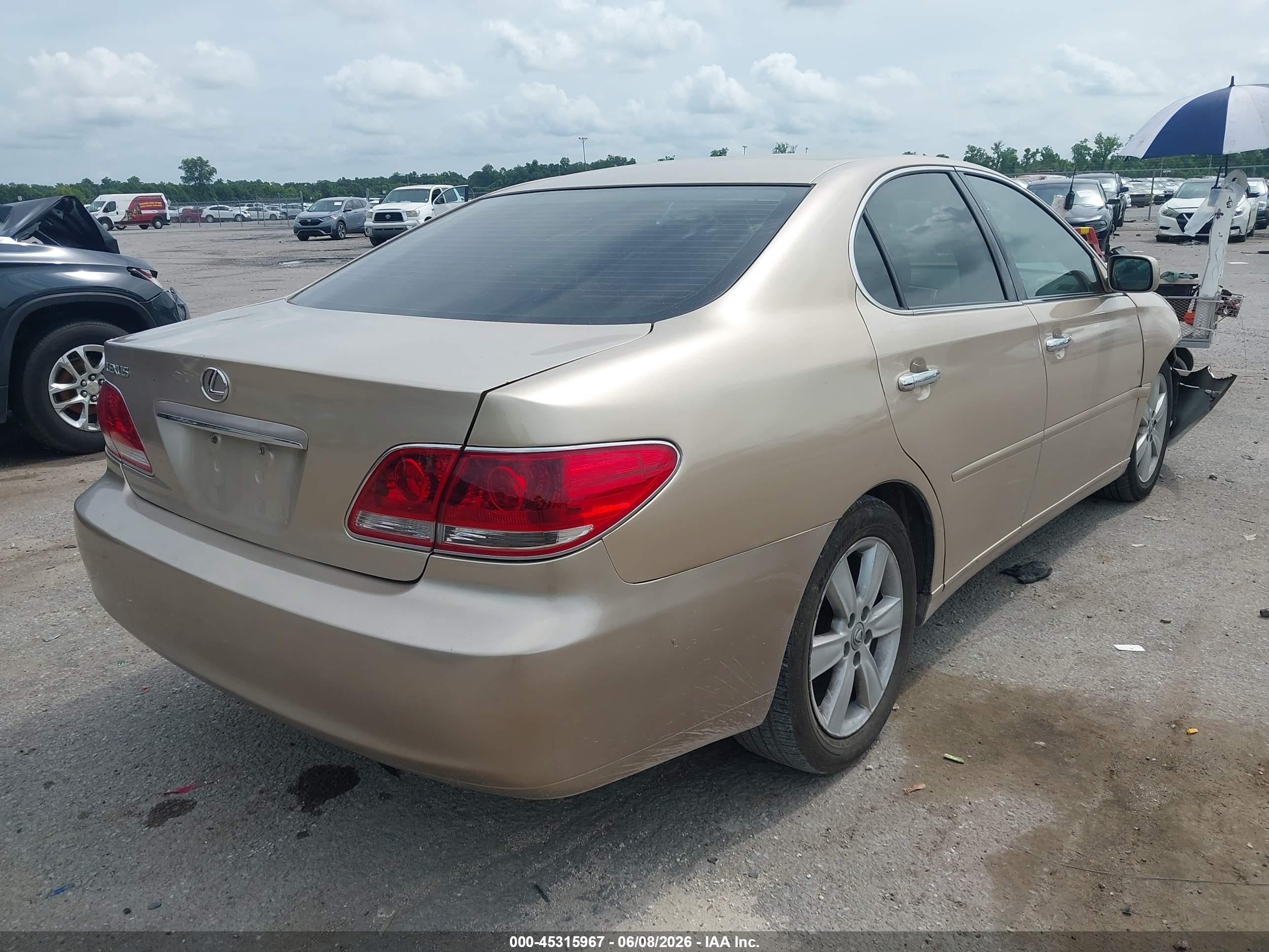 2006 Lexus Es 330   Tan vin: JTHBA30G265169046