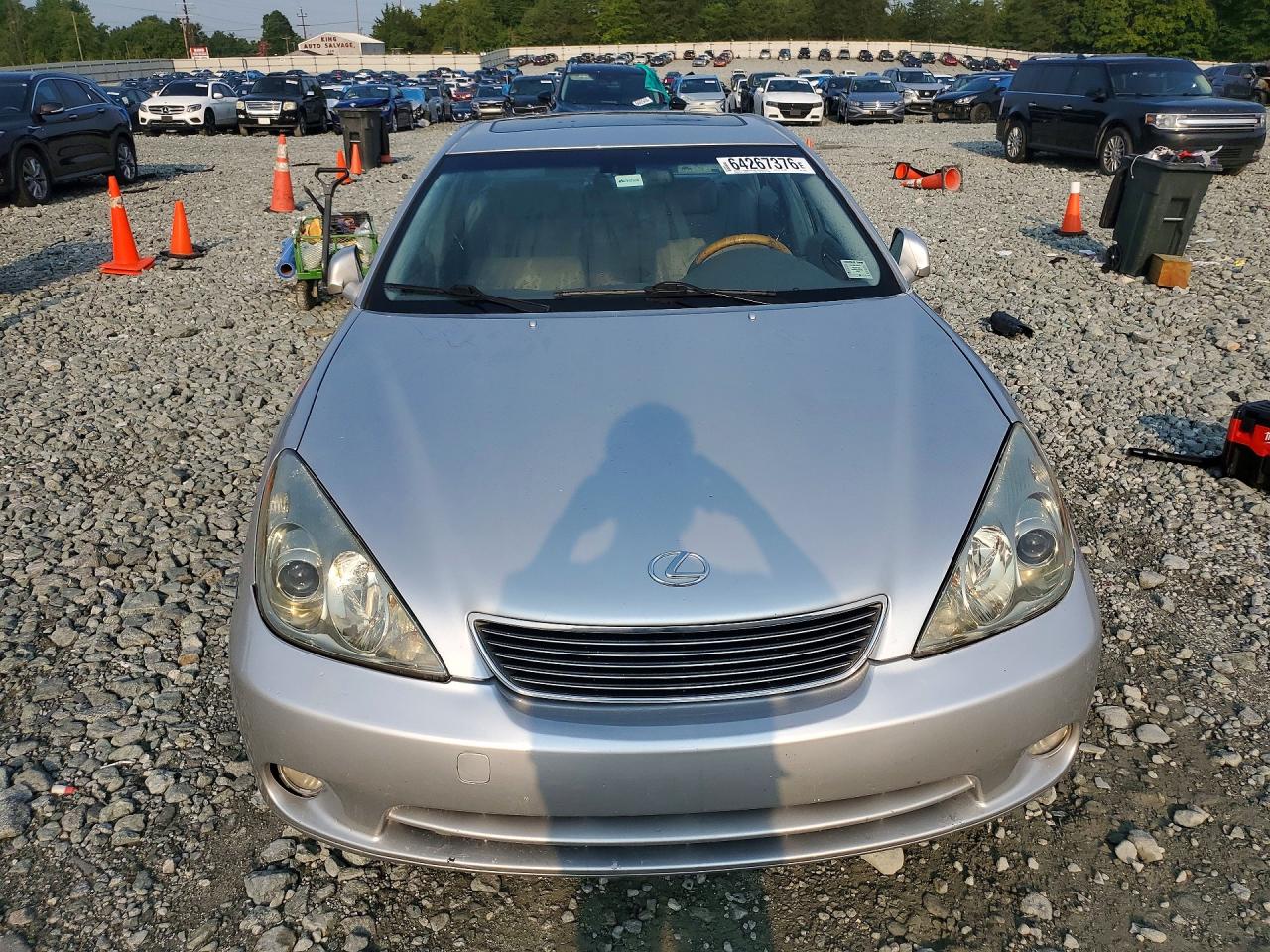 2006 Lexus Es 330 Silver vin: JTHBA30G265174621