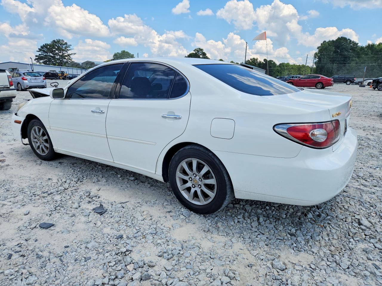 2004 Lexus Es 330 White vin: JTHBA30G340023409