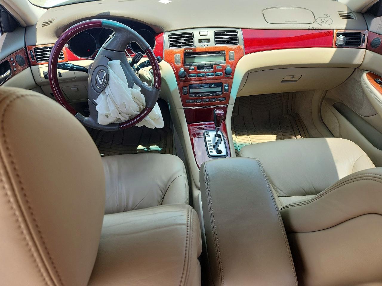 2004 Lexus Es 330 White vin: JTHBA30G340023409