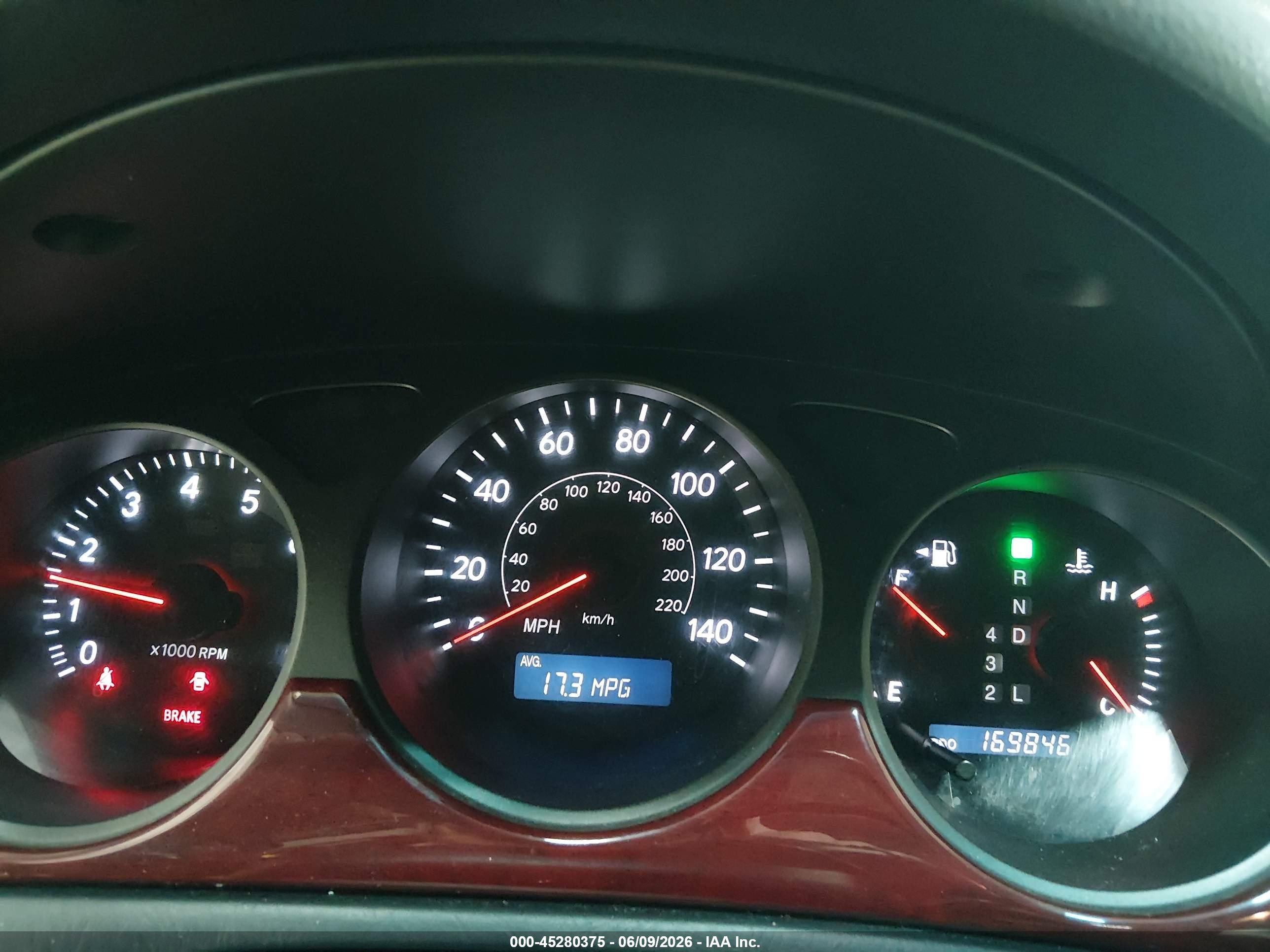 2004 Lexus Es 330 Темно-бордовый vin: JTHBA30G345019654
