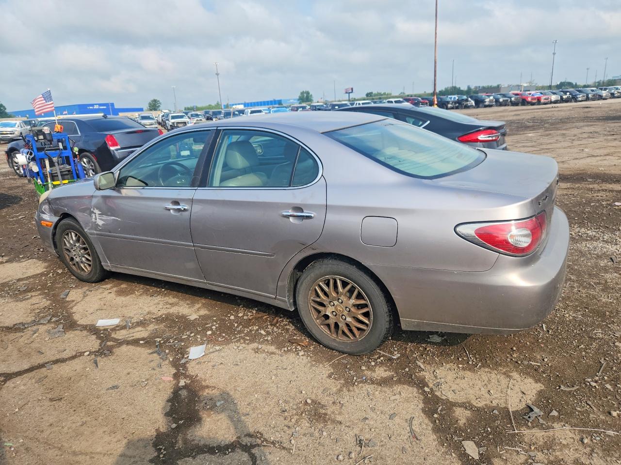 2004 Lexus Es 330 Серебряный vin: JTHBA30G345031920