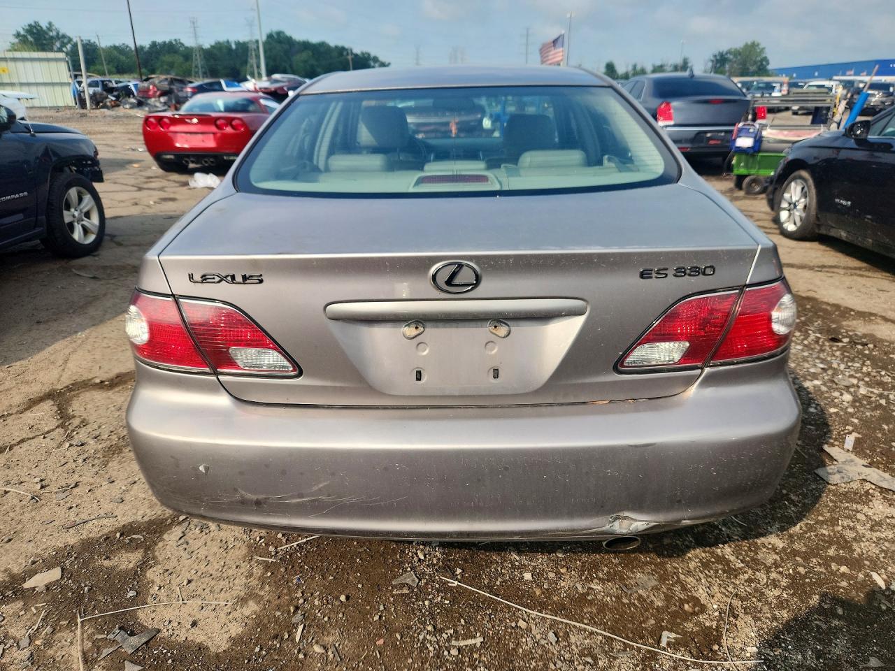 2004 Lexus Es 330 Серебряный vin: JTHBA30G345031920
