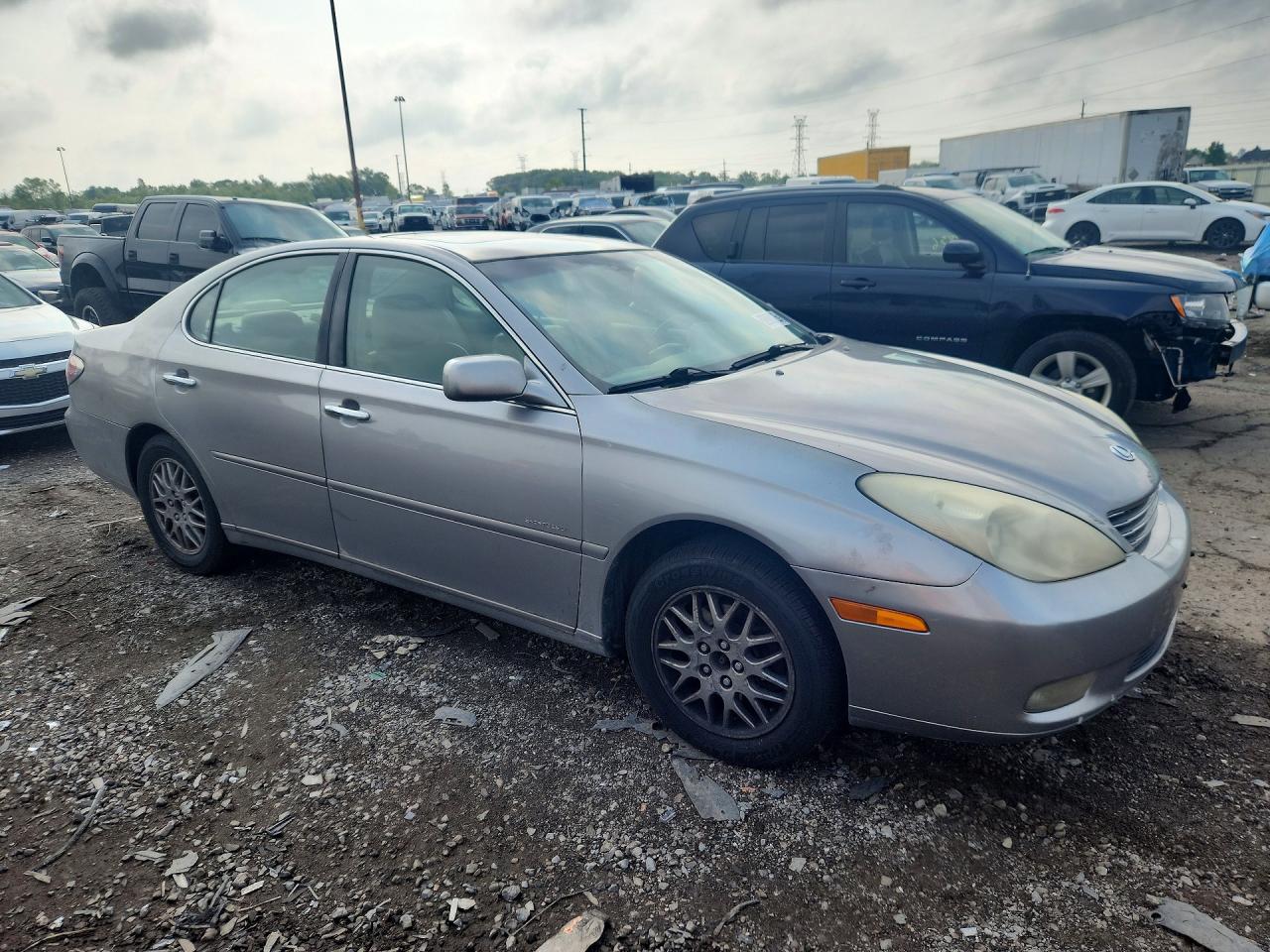 2004 Lexus Es 330 Серебряный vin: JTHBA30G345031920