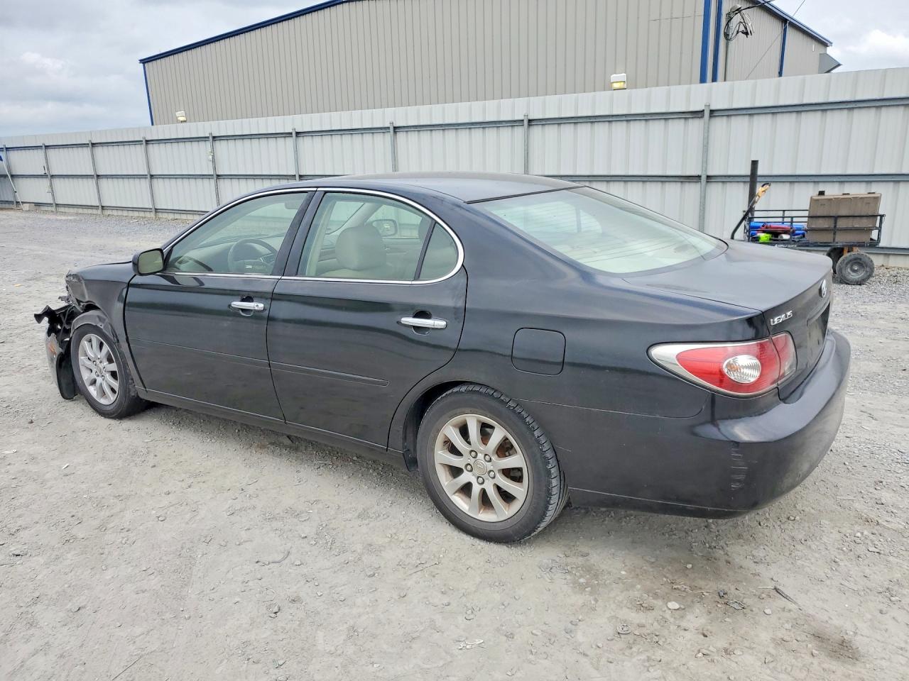 2004 Lexus Es 330 Black vin: JTHBA30G345037622