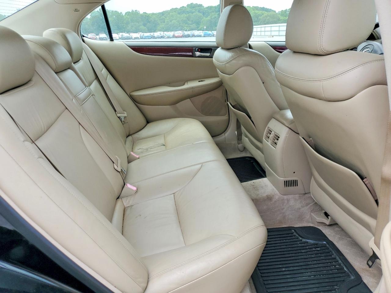 2004 Lexus Es 330 Black vin: JTHBA30G345037622