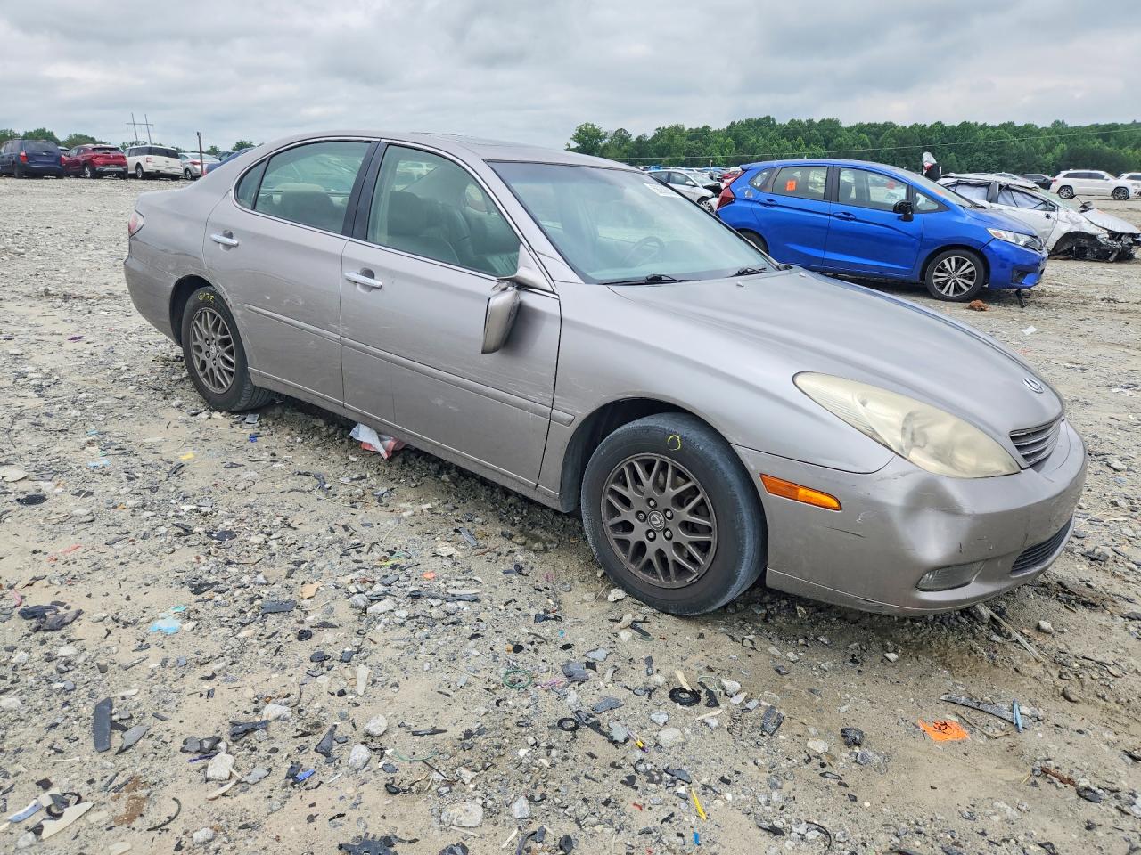 2004 Lexus Es 330 Gray vin: JTHBA30G345044909