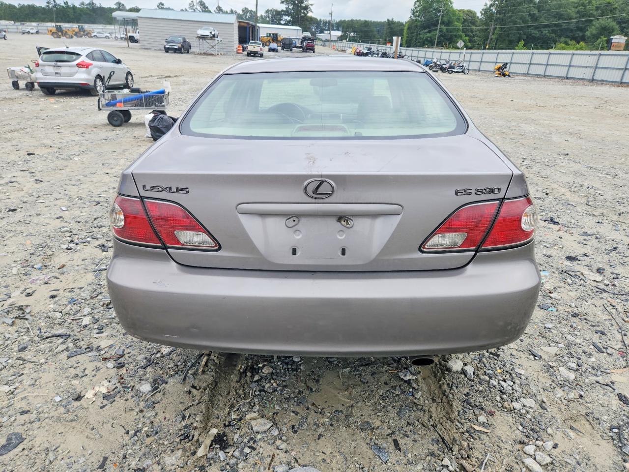 2004 Lexus Es 330 Gray vin: JTHBA30G345044909