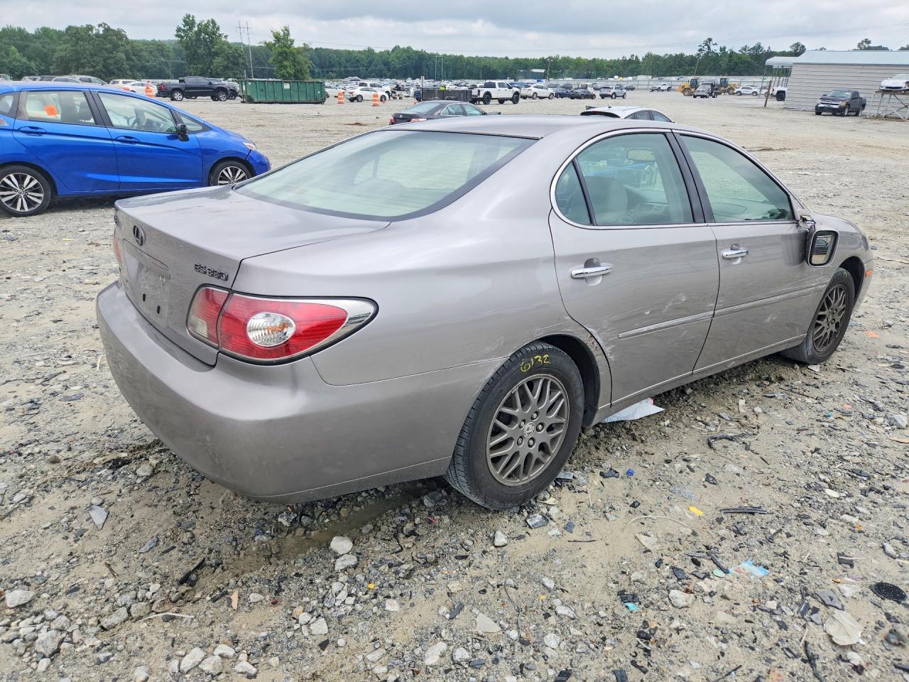 2004 Lexus Es 330 Gray vin: JTHBA30G345044909