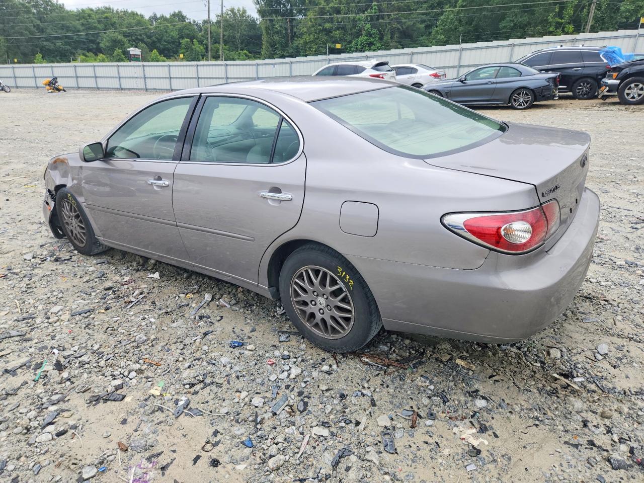 2004 Lexus Es 330 Gray vin: JTHBA30G345044909