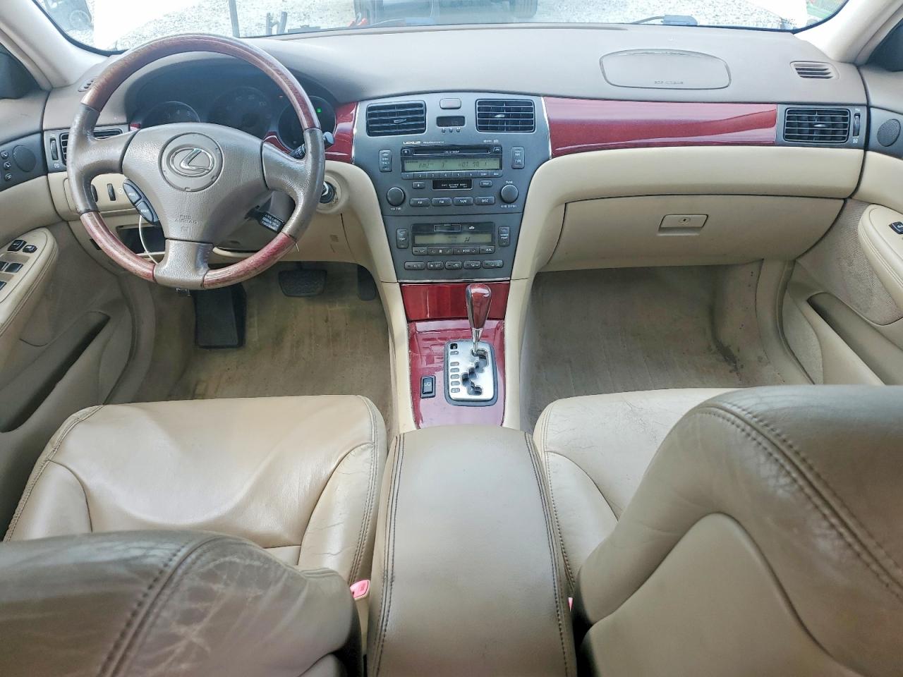 2004 Lexus Es 330 White vin: JTHBA30G345054792