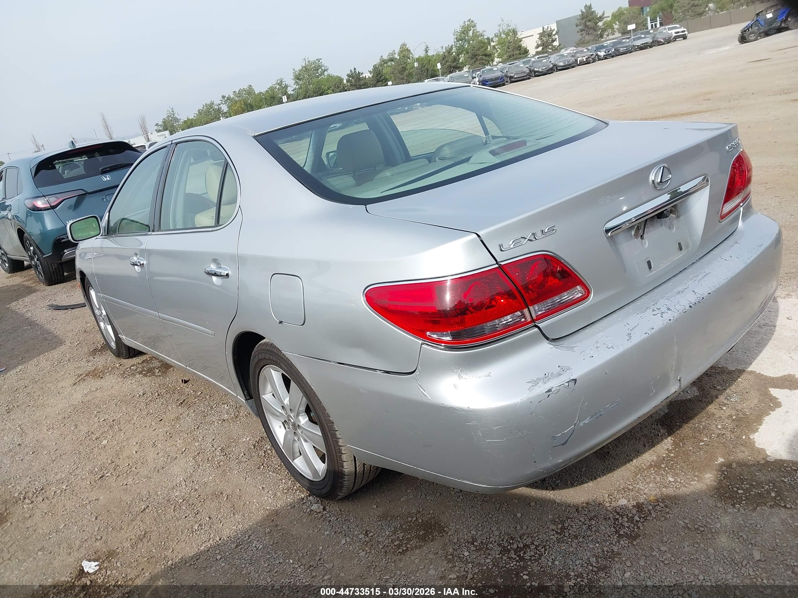 2005 Lexus Es 330   Silver vin: JTHBA30G355080715