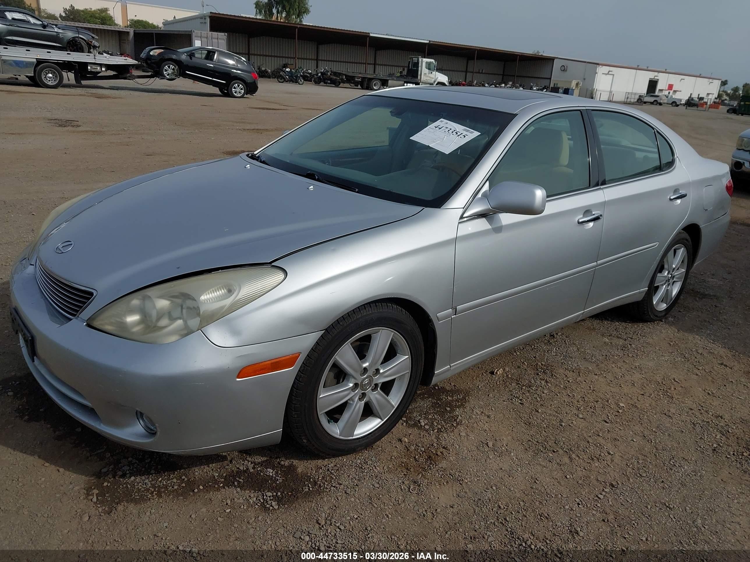 2005 Lexus Es 330   Silver vin: JTHBA30G355080715