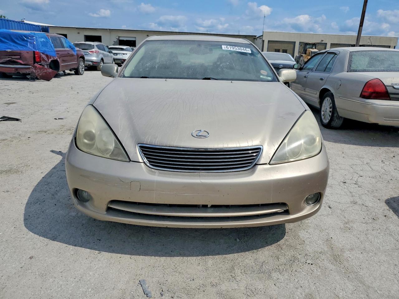 2005 Lexus Es 330 Золотой vin: JTHBA30G355082321