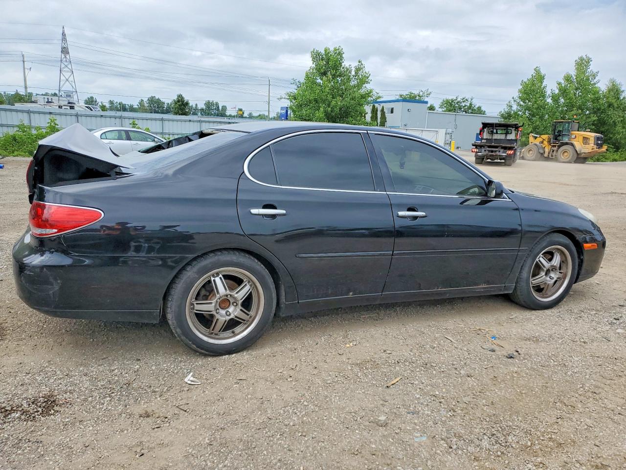 2005 Lexus Es 330 Black vin: JTHBA30G355115155