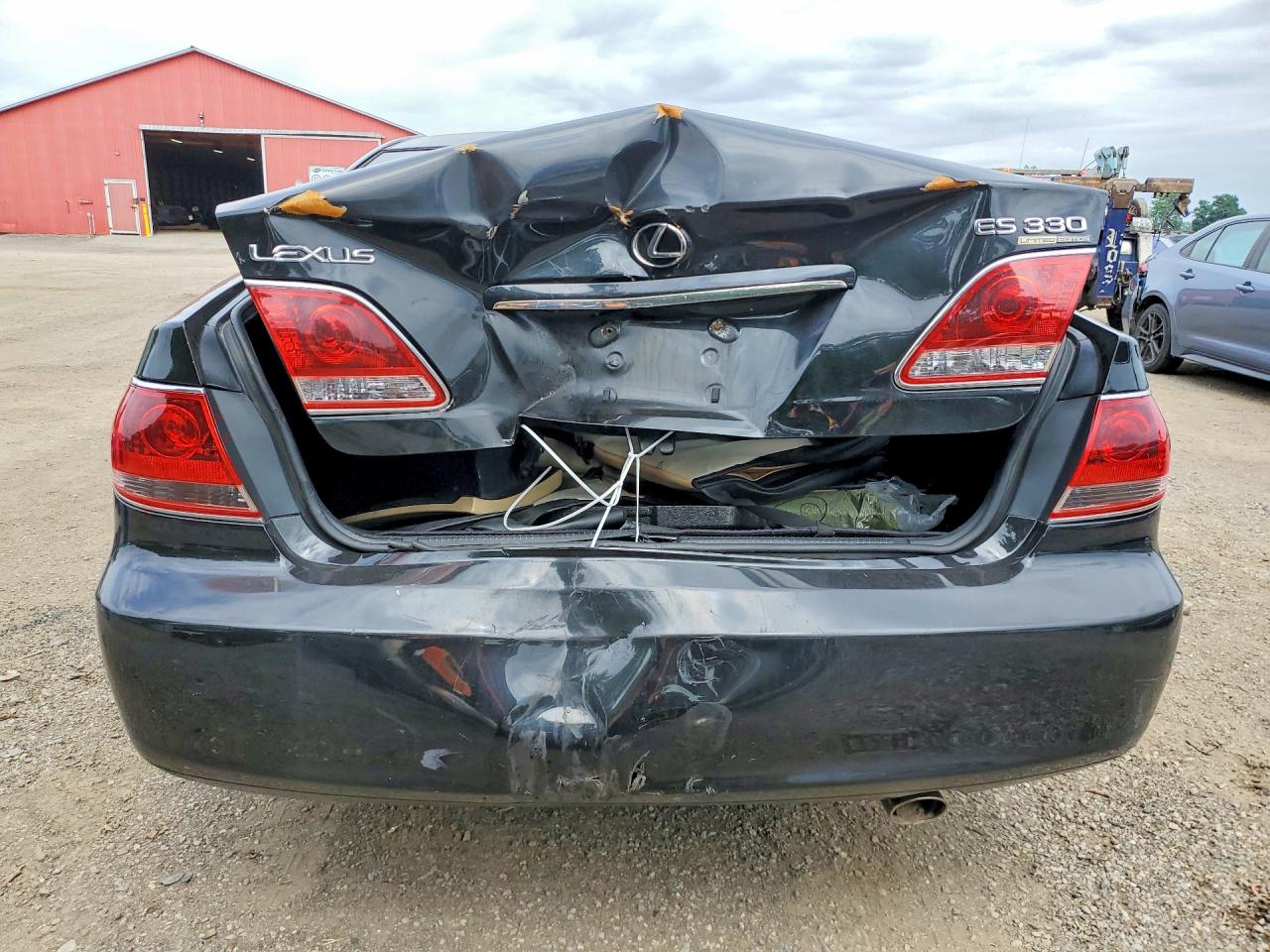 2005 Lexus Es 330 Black vin: JTHBA30G355115155