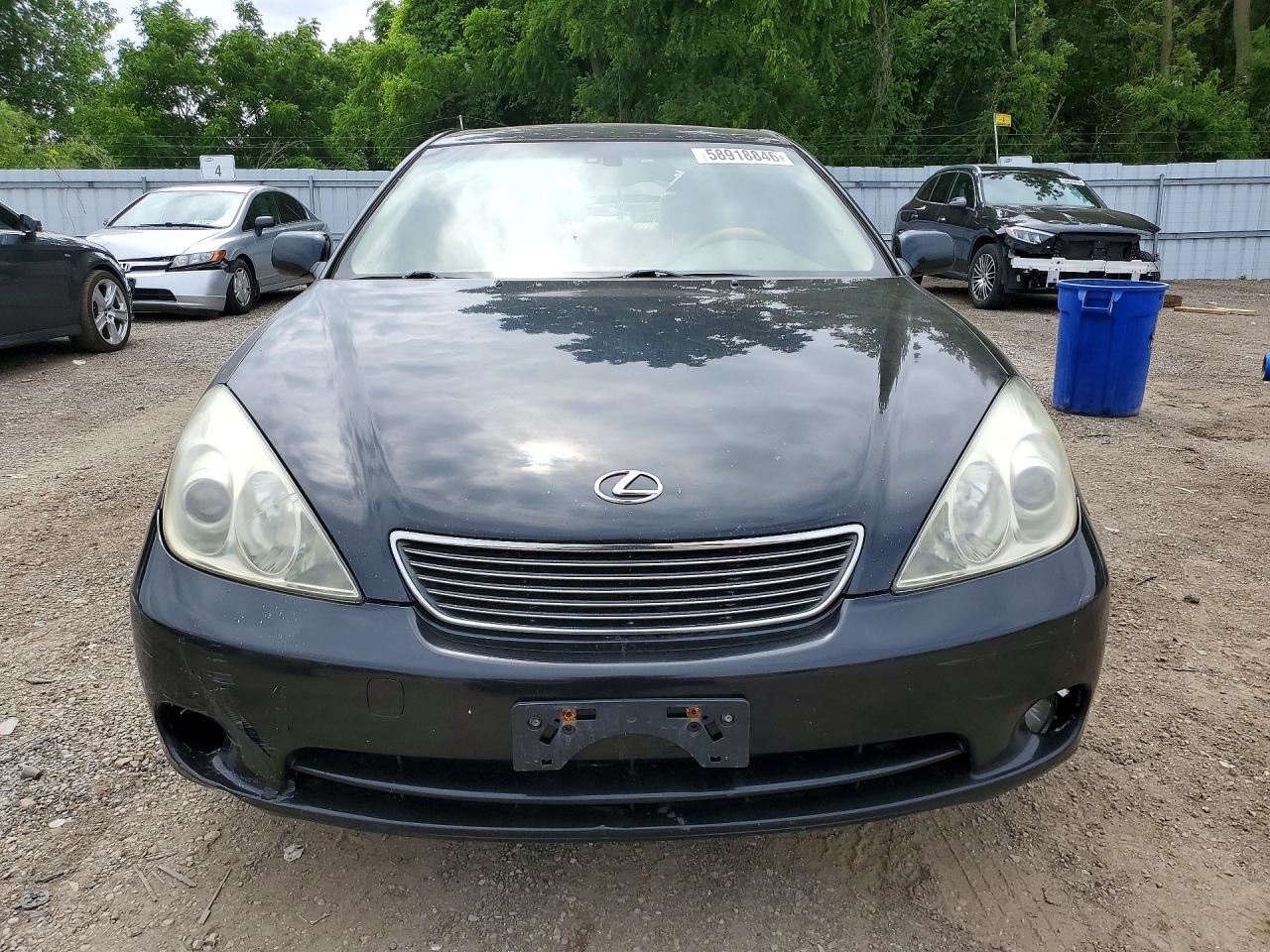 2005 Lexus Es 330 Black vin: JTHBA30G355115155