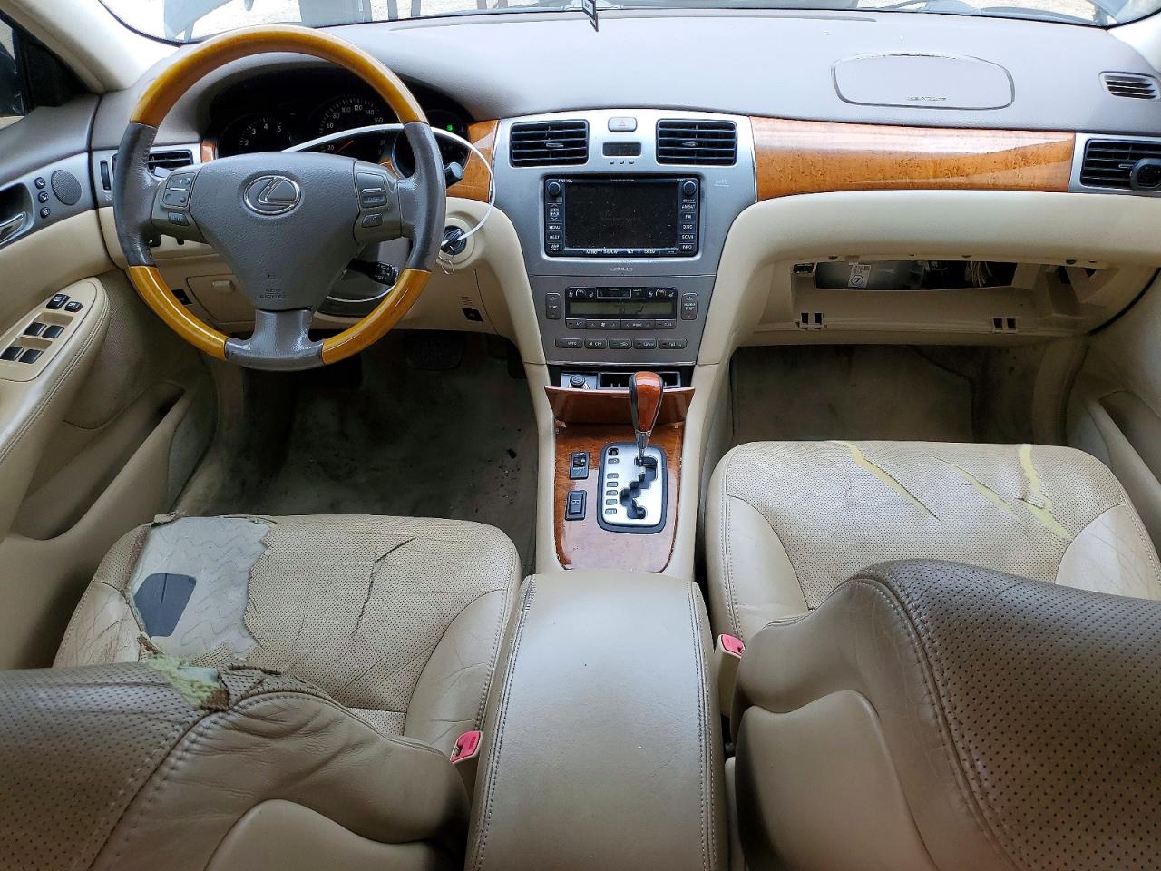 2005 Lexus Es 330 Black vin: JTHBA30G355115155
