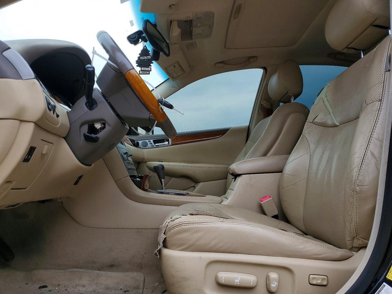 2005 Lexus Es 330 Black vin: JTHBA30G355115155