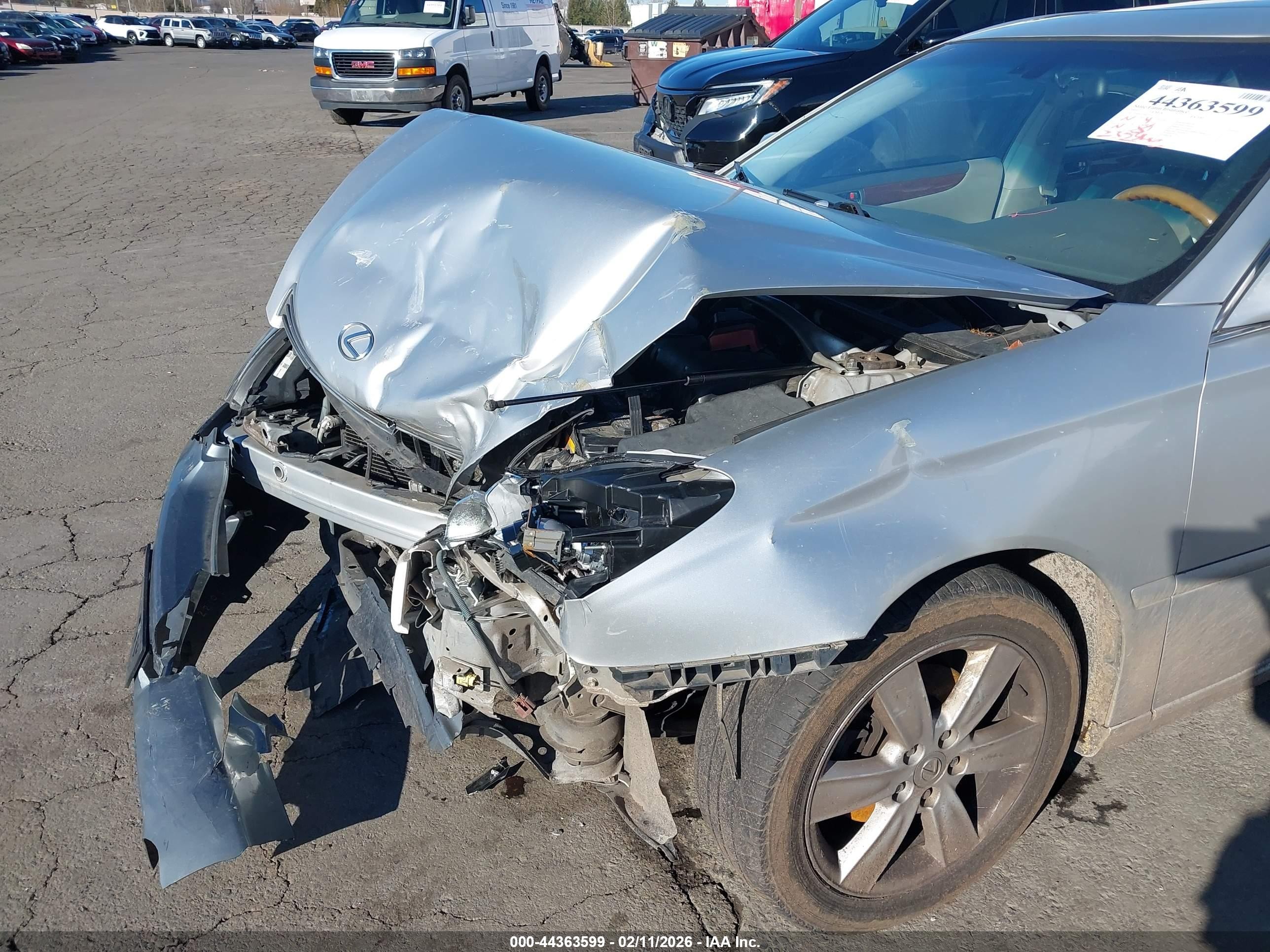 2005 Lexus Es 330 Silver vin: JTHBA30G355121215