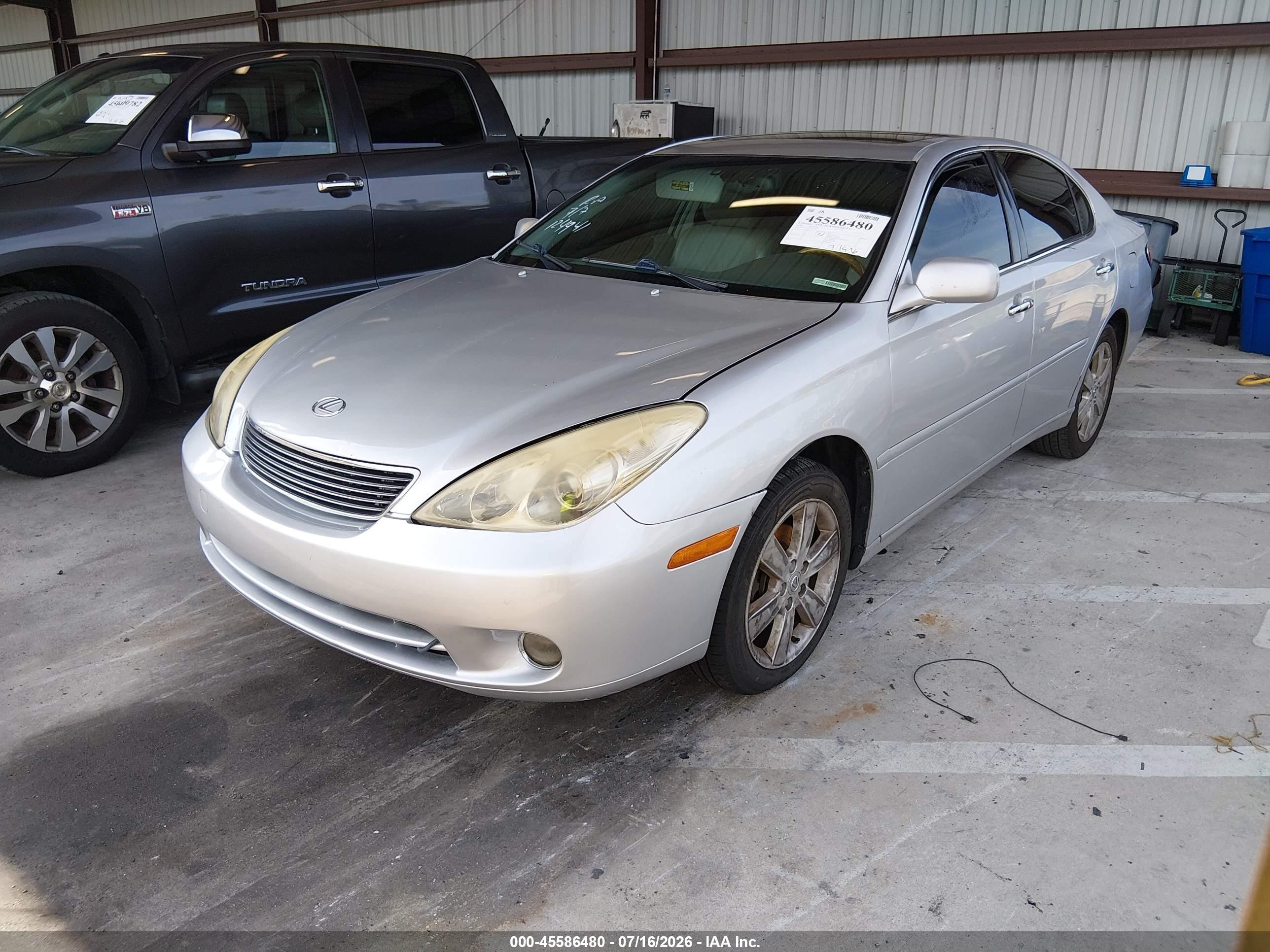 2005 Lexus Es 330   Silver vin: JTHBA30G355124941