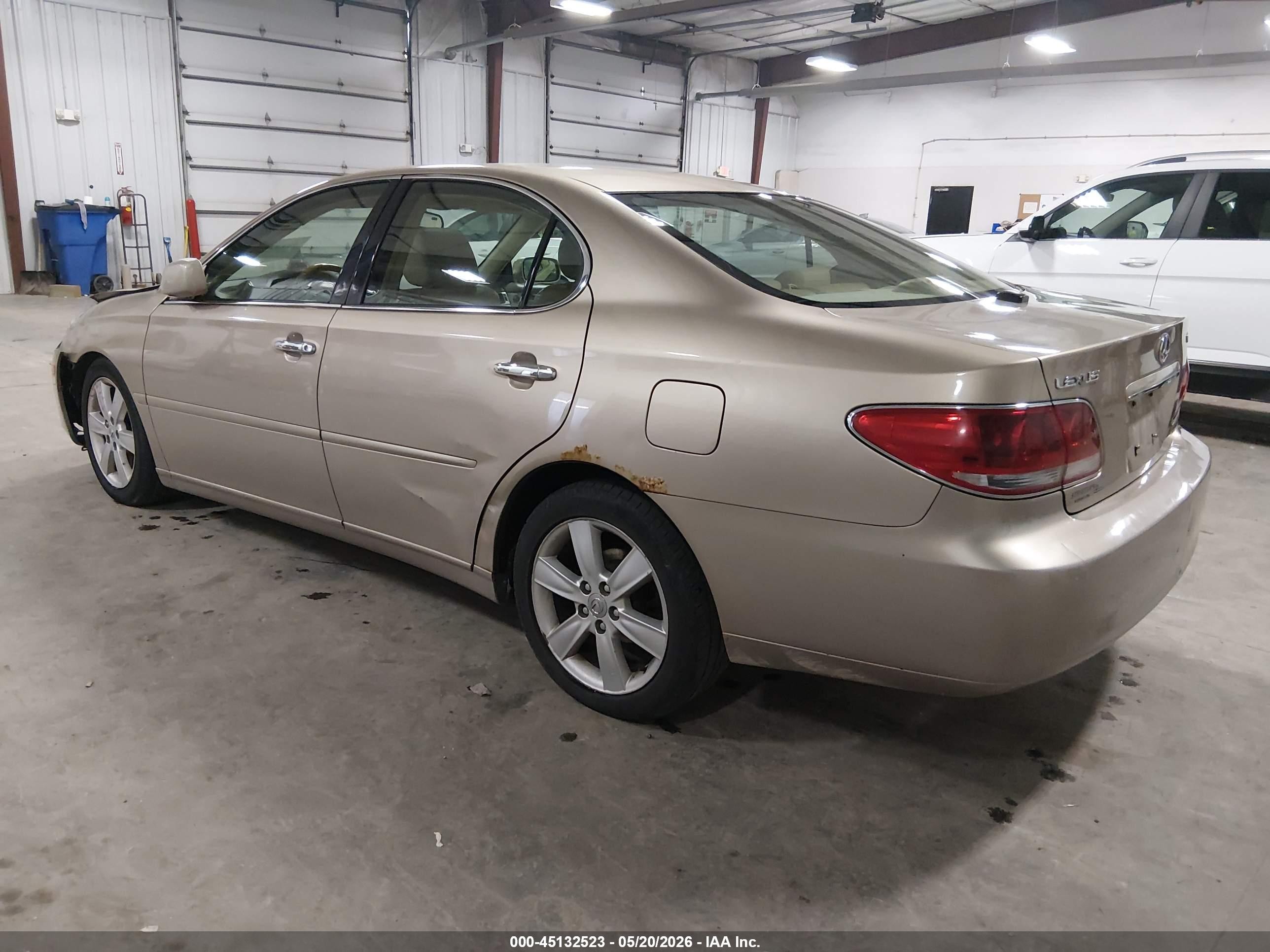 2005 Lexus Es 330 Gold vin: JTHBA30G355141268