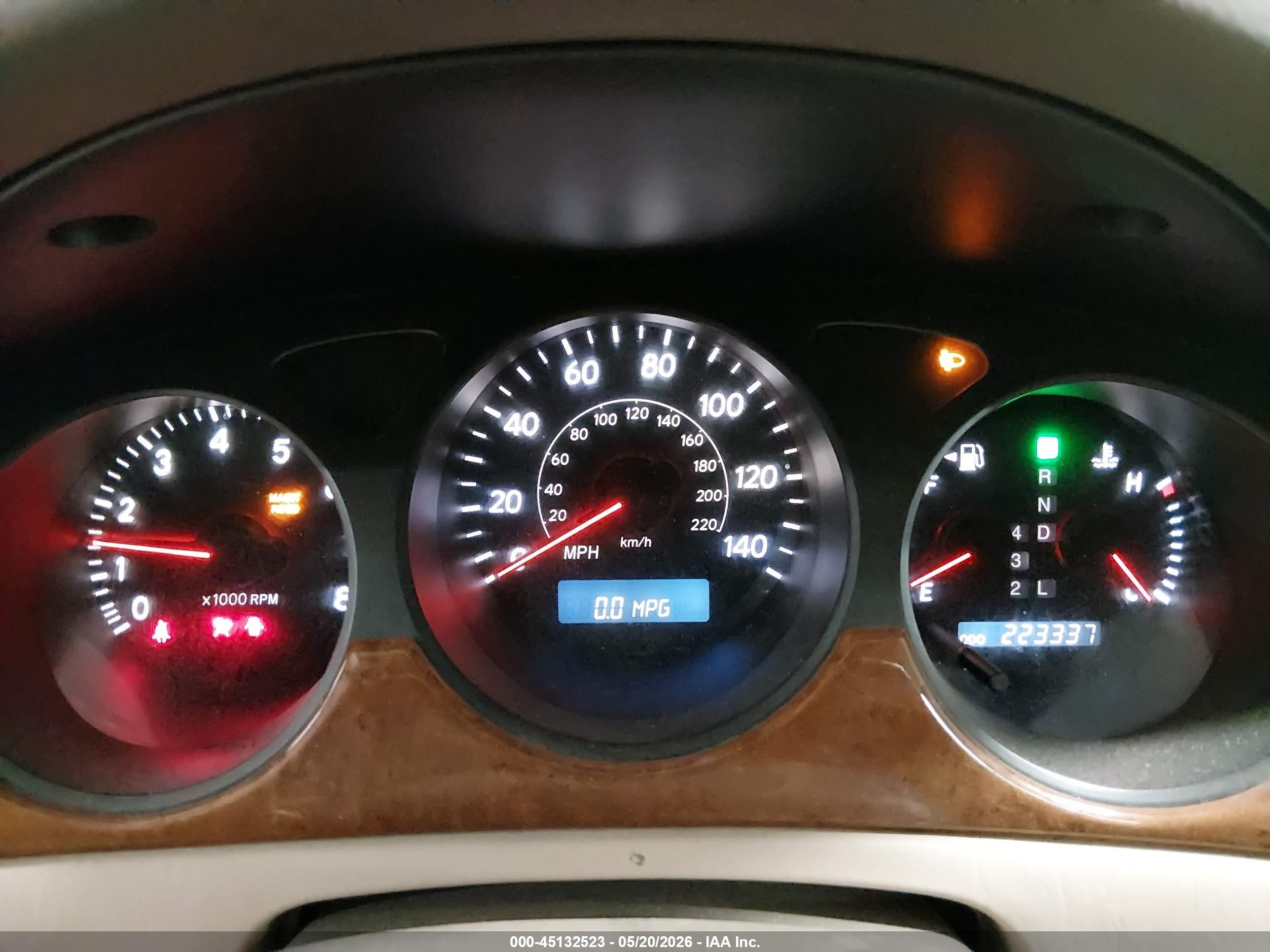 2005 Lexus Es 330 Gold vin: JTHBA30G355141268