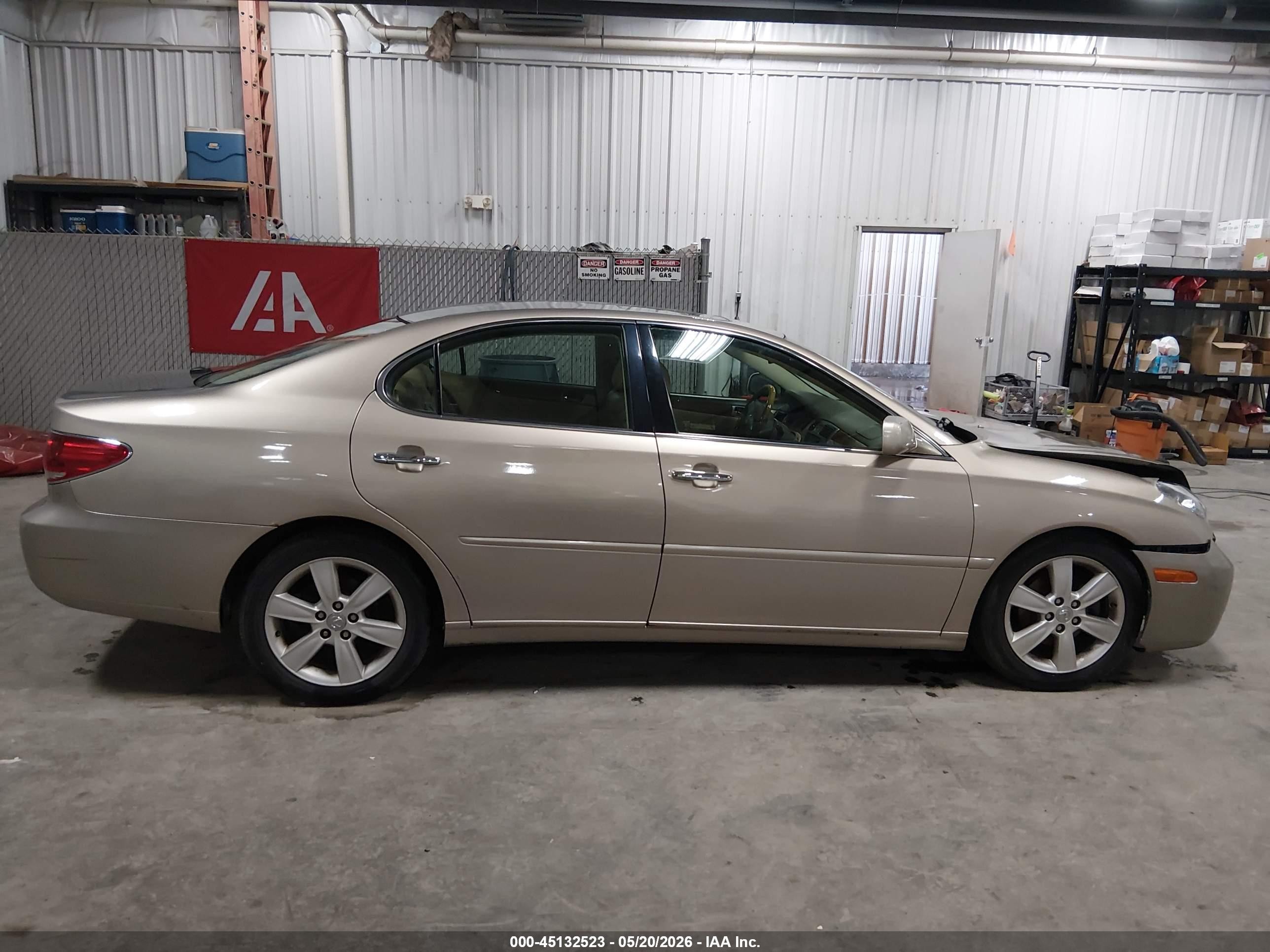 2005 Lexus Es 330 Gold vin: JTHBA30G355141268