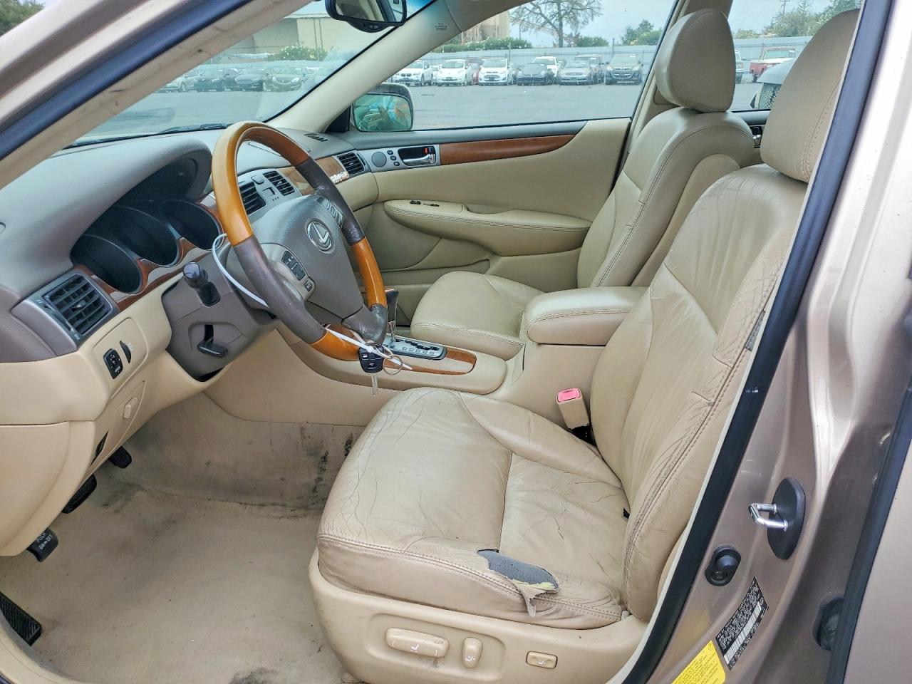 2006 Lexus Es 330 Beige vin: JTHBA30G365148738