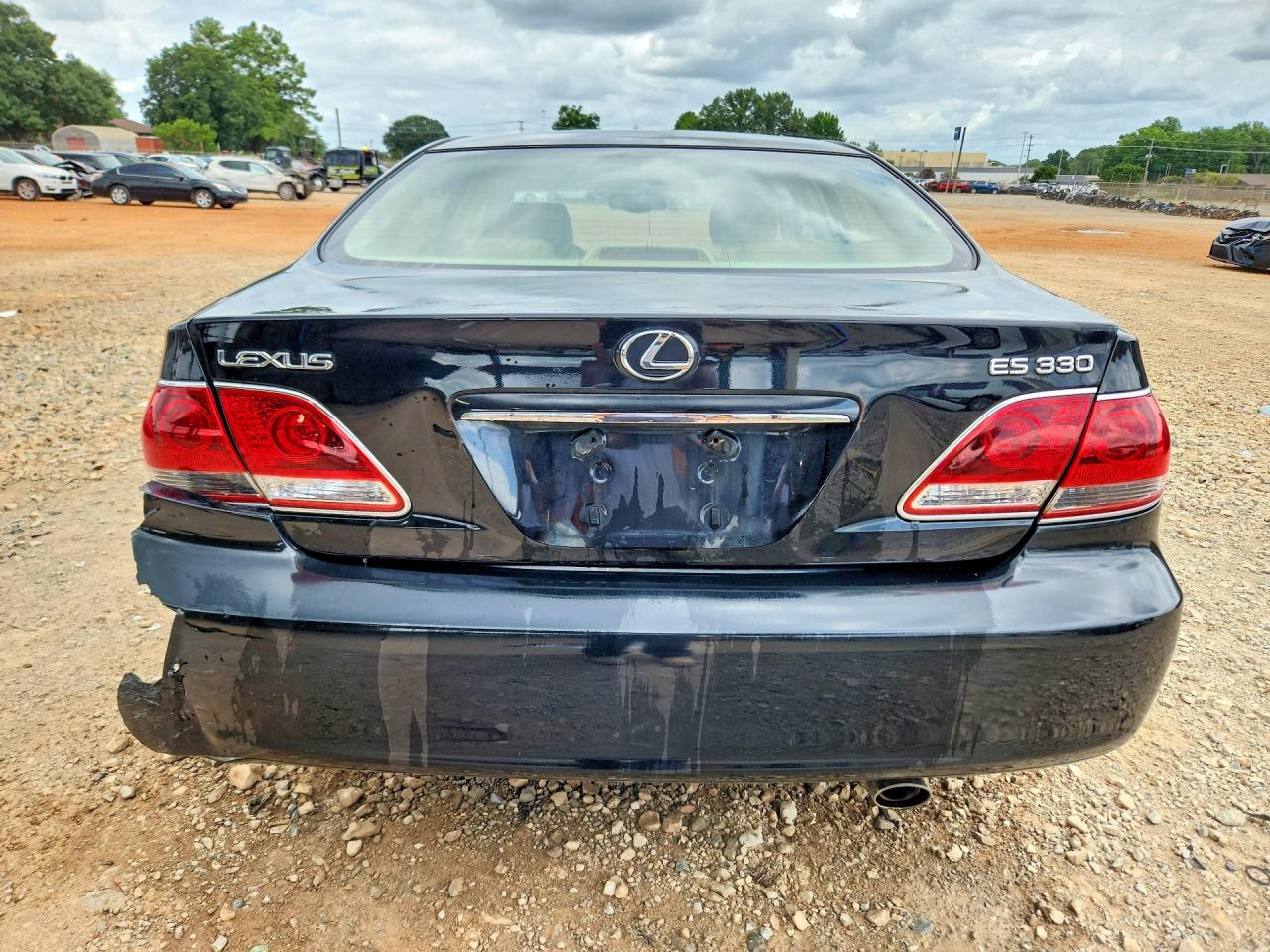 2006 Lexus Es 330 Black vin: JTHBA30G365153051