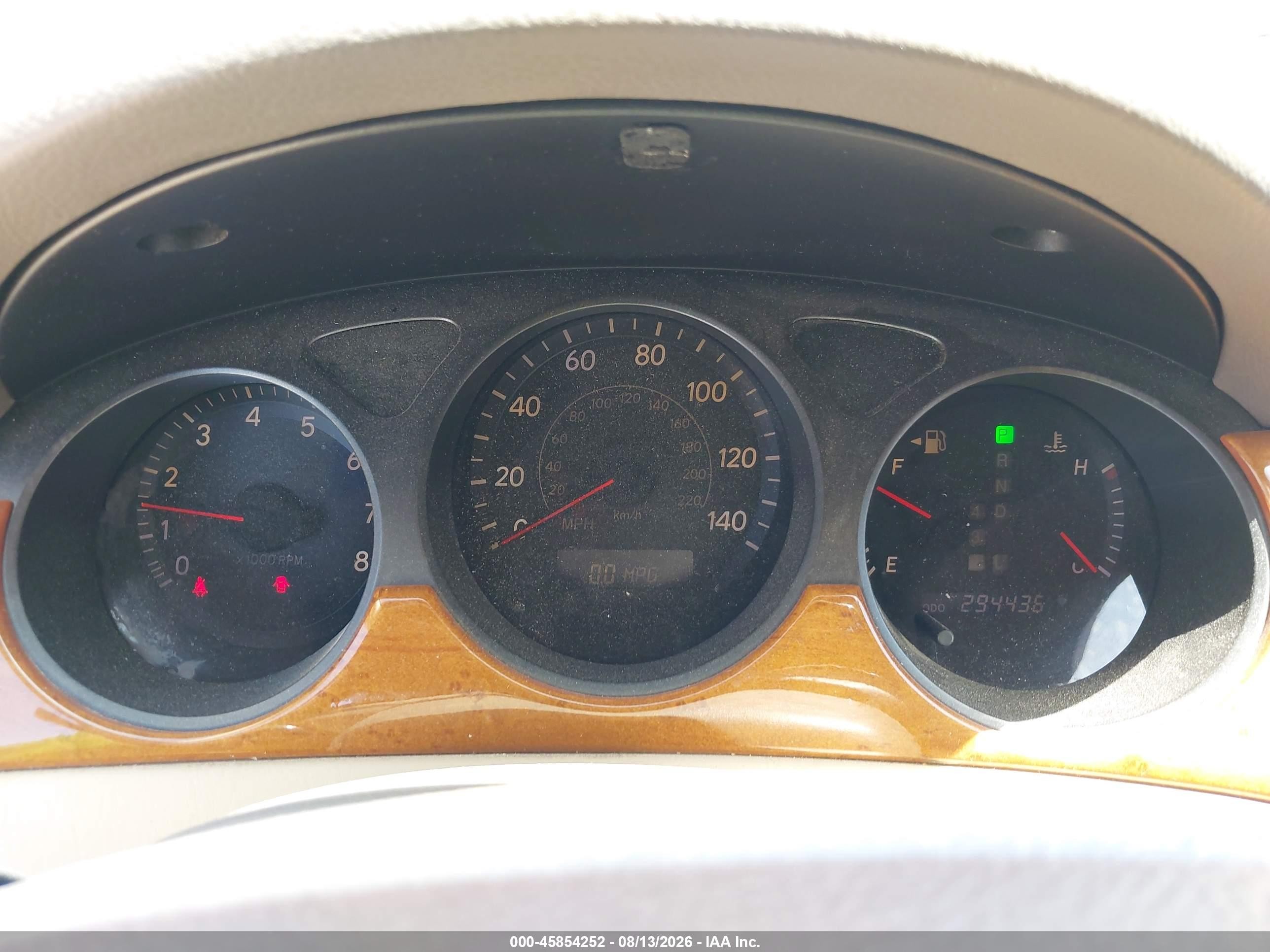 2006 Lexus Es 330 Золотой vin: JTHBA30G365162817