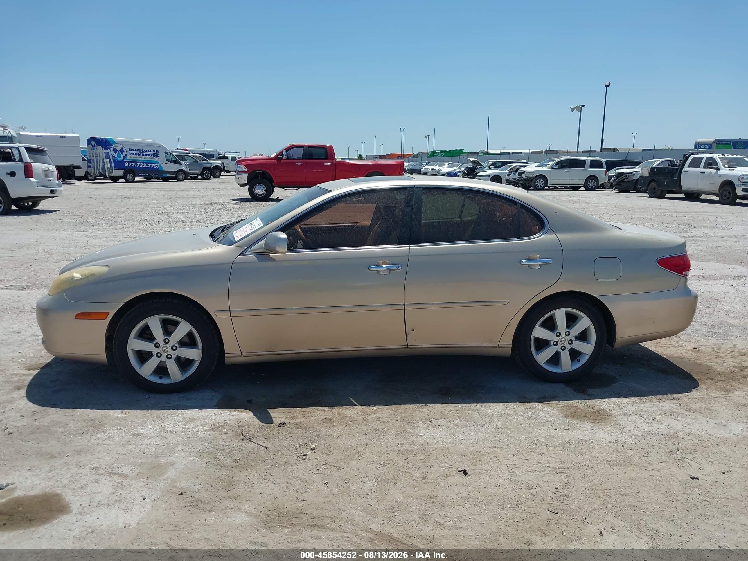 2006 Lexus Es 330 Золотой vin: JTHBA30G365162817