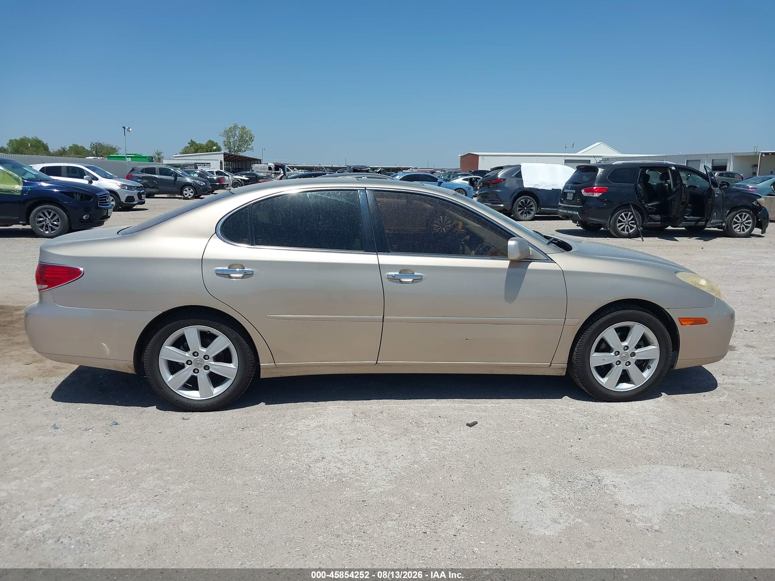 2006 Lexus Es 330 Золотой vin: JTHBA30G365162817