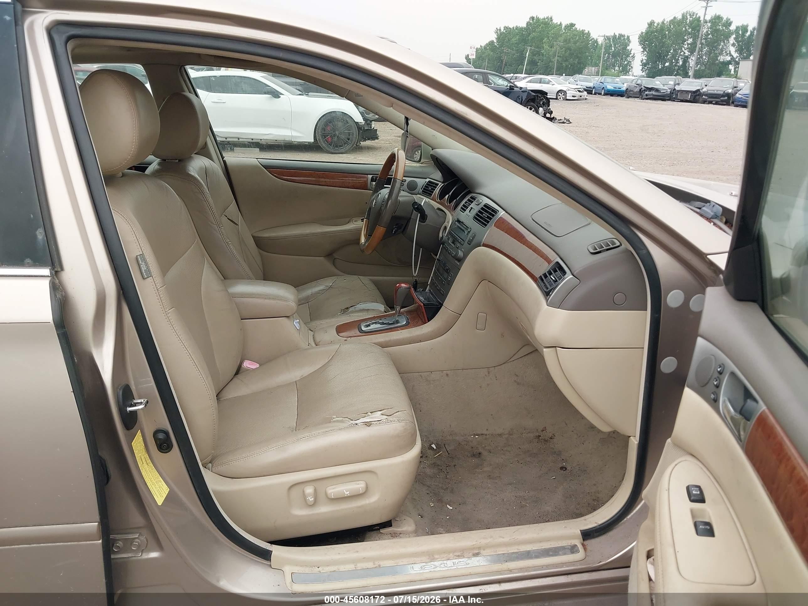 2006 Lexus Es 330   Gold vin: JTHBA30G365166270