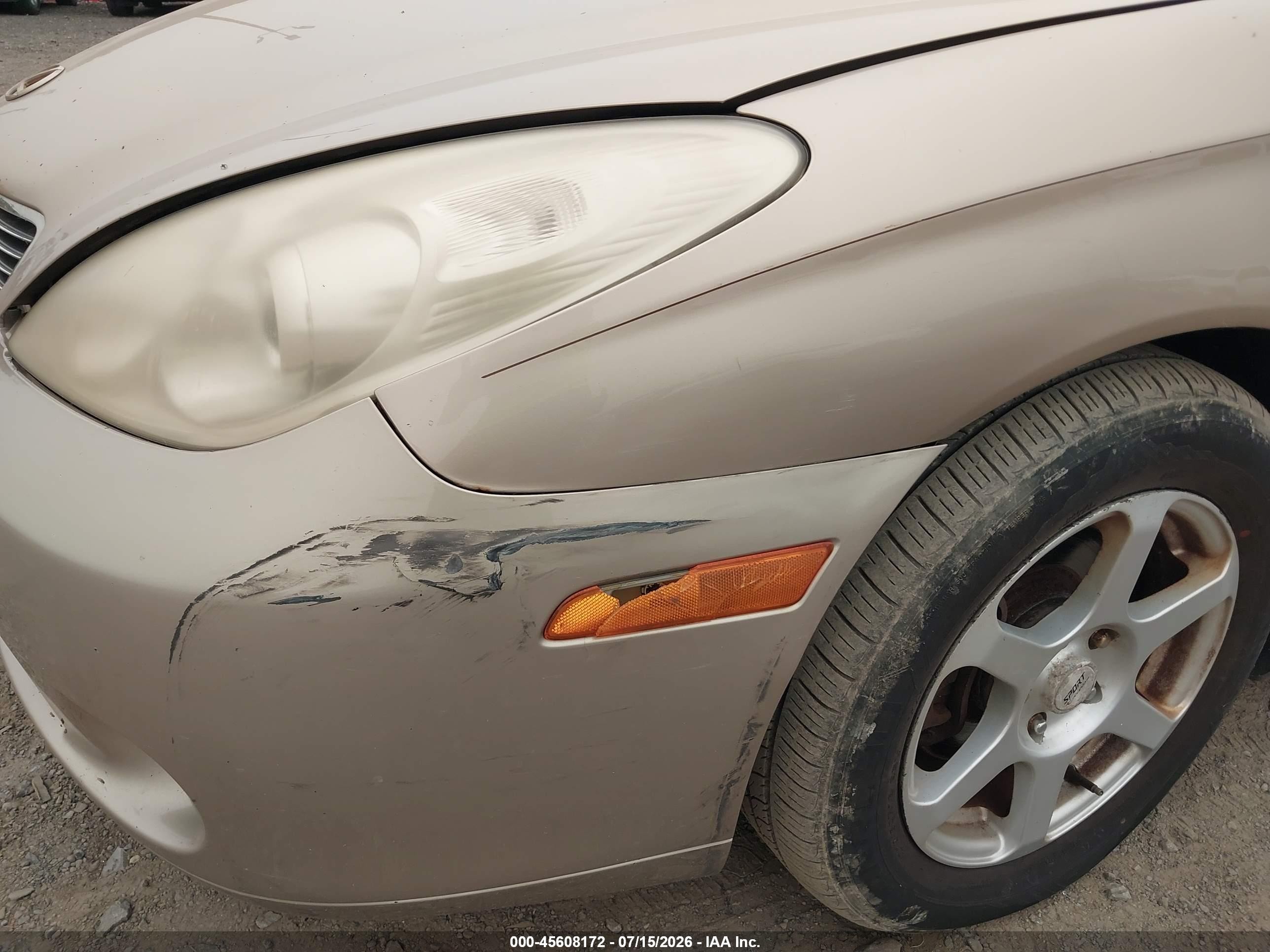2006 Lexus Es 330   Gold vin: JTHBA30G365166270