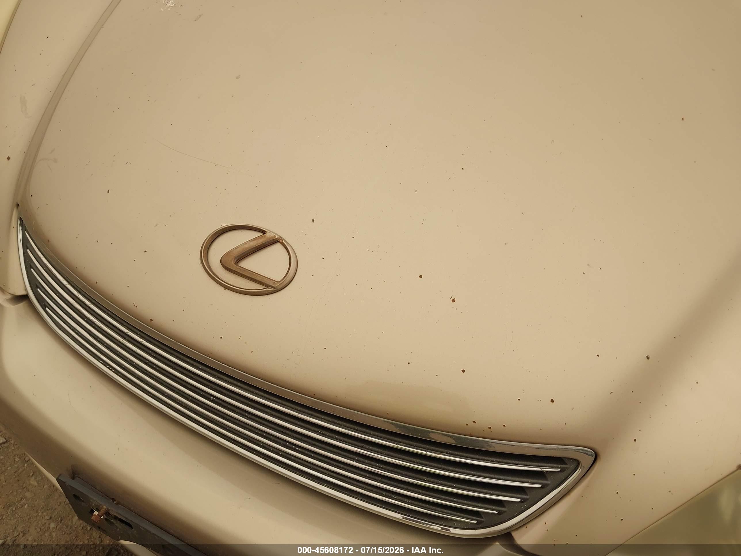 2006 Lexus Es 330   Gold vin: JTHBA30G365166270