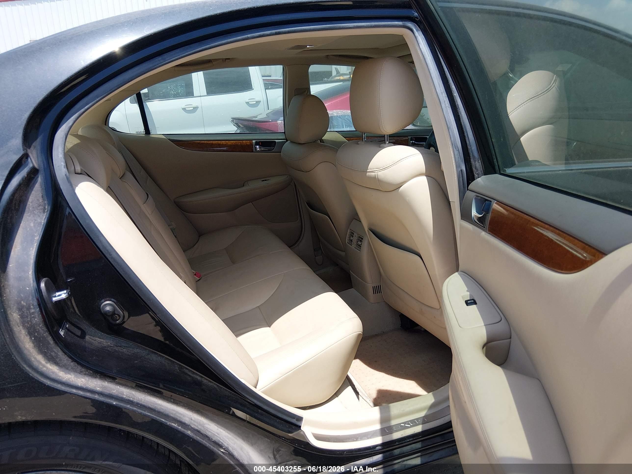 2006 Lexus Es 330 Black vin: JTHBA30G365167905